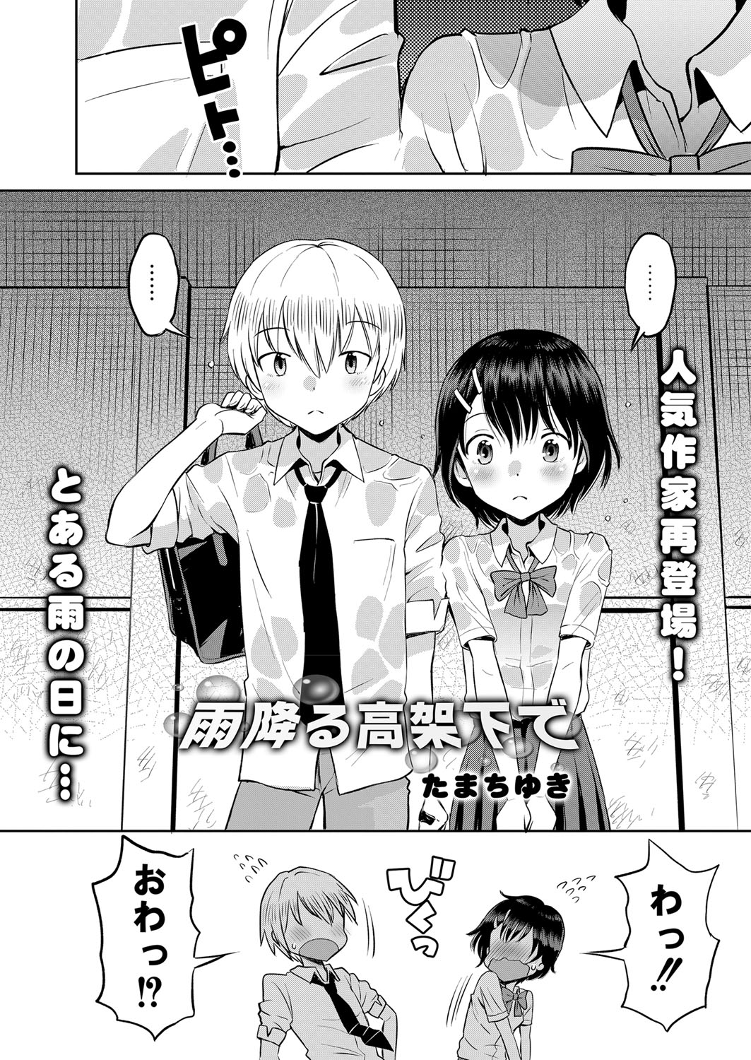 Amefuru Kouka Shita de manga cover