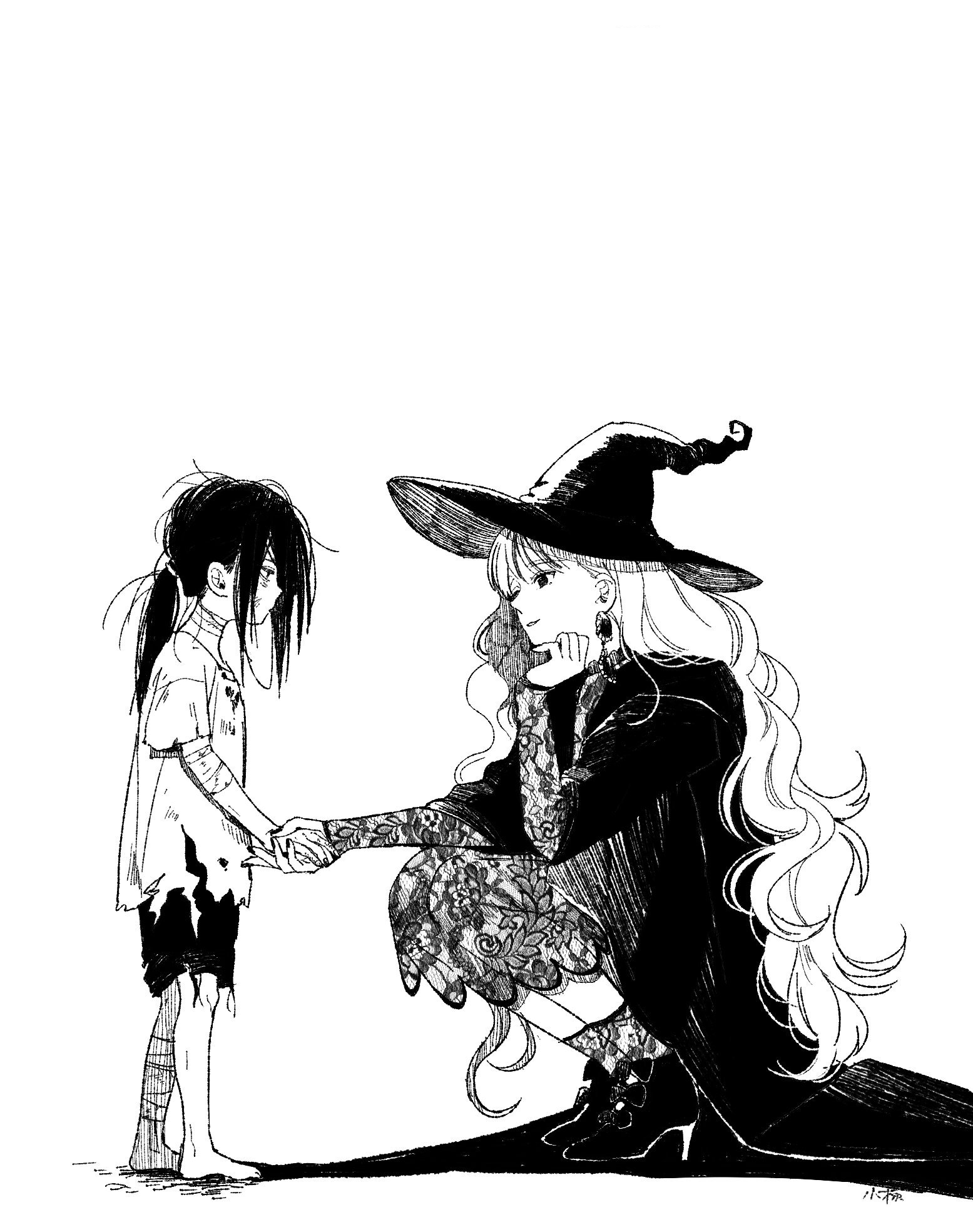 Lets Meet at the Witches Gathering manga cover