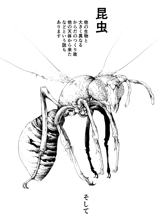 Looking Into the Theory of Insects Coming From Outer Space manga cover