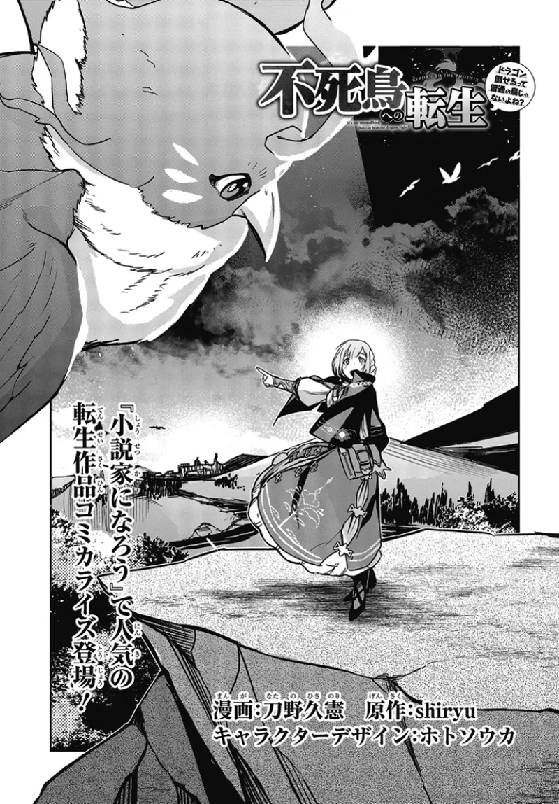 Reborn as a Phoenix: A Normal Bird Cant Beat a Dragon, Right? manga cover
