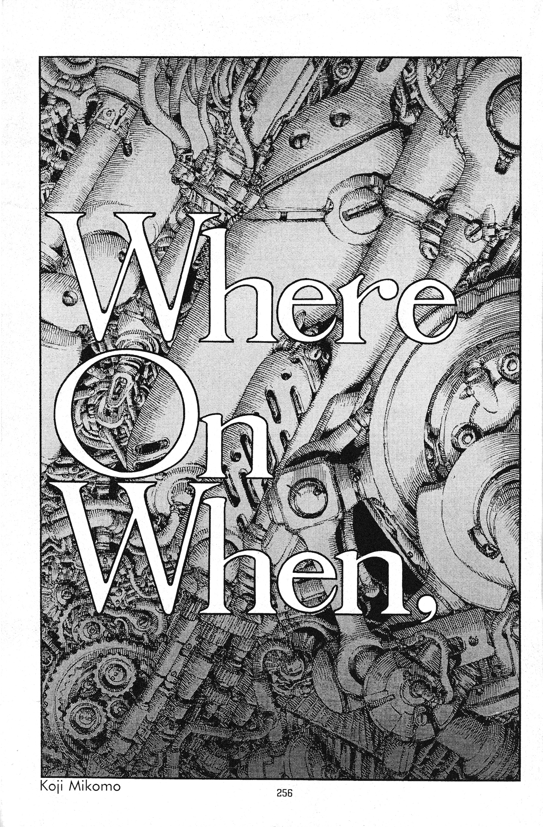 Where on When, manga cover