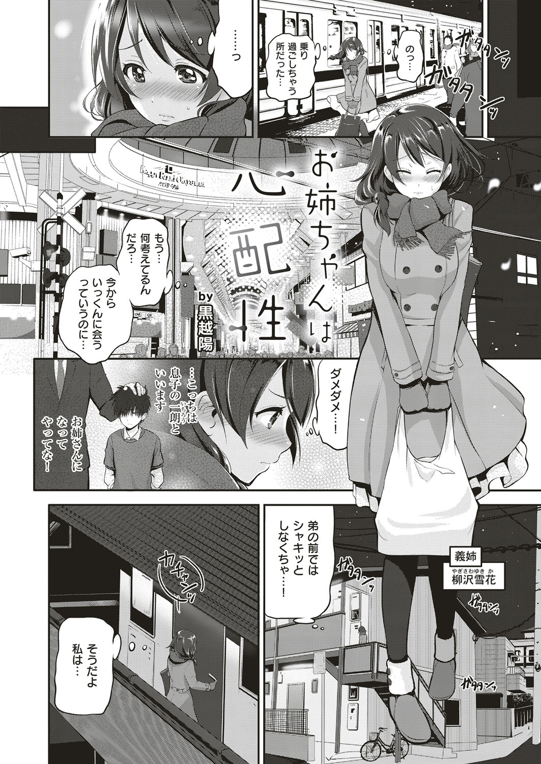 Onee-chan wa Shinpaishou manga cover