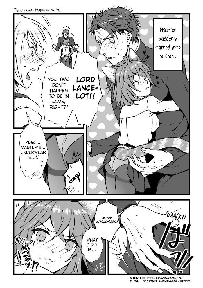 Gudako Turns Into a Cat (Feat. Lancelot & Bedivere) manga cover