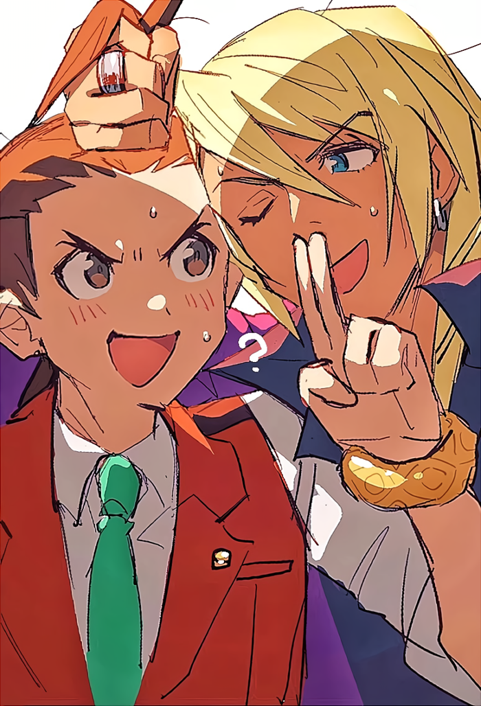 Gyakuten Saiban 4 - Odeko to Kenji (Doujinshi) manga cover