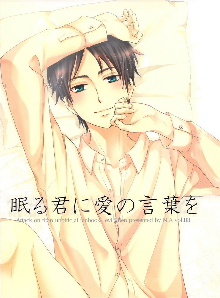 Shingeki no Kyojin - Nemuru Kimi ni Ai no Kotoba wo (Doujinshi) manga cover