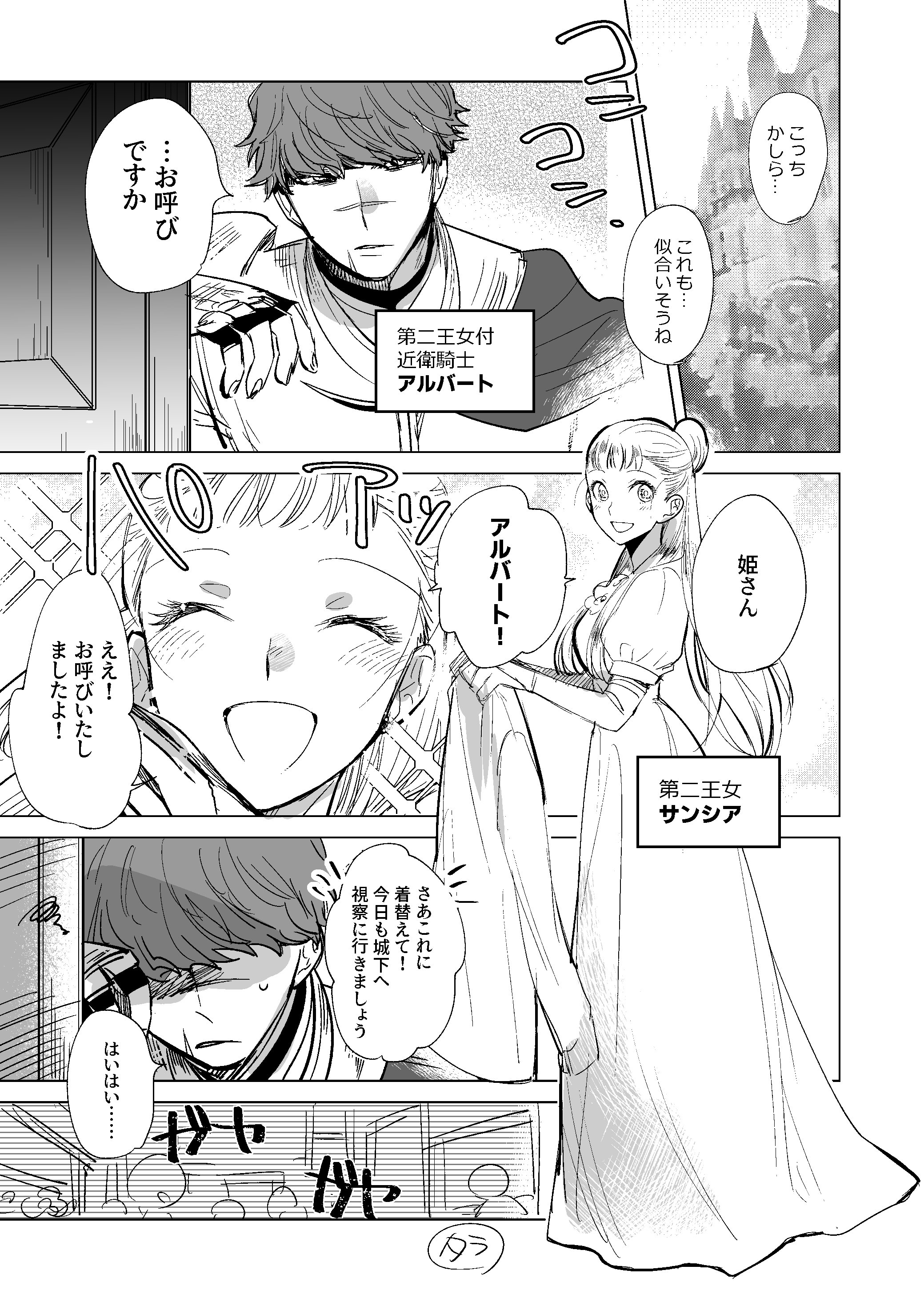 Princess and Knight manga cover