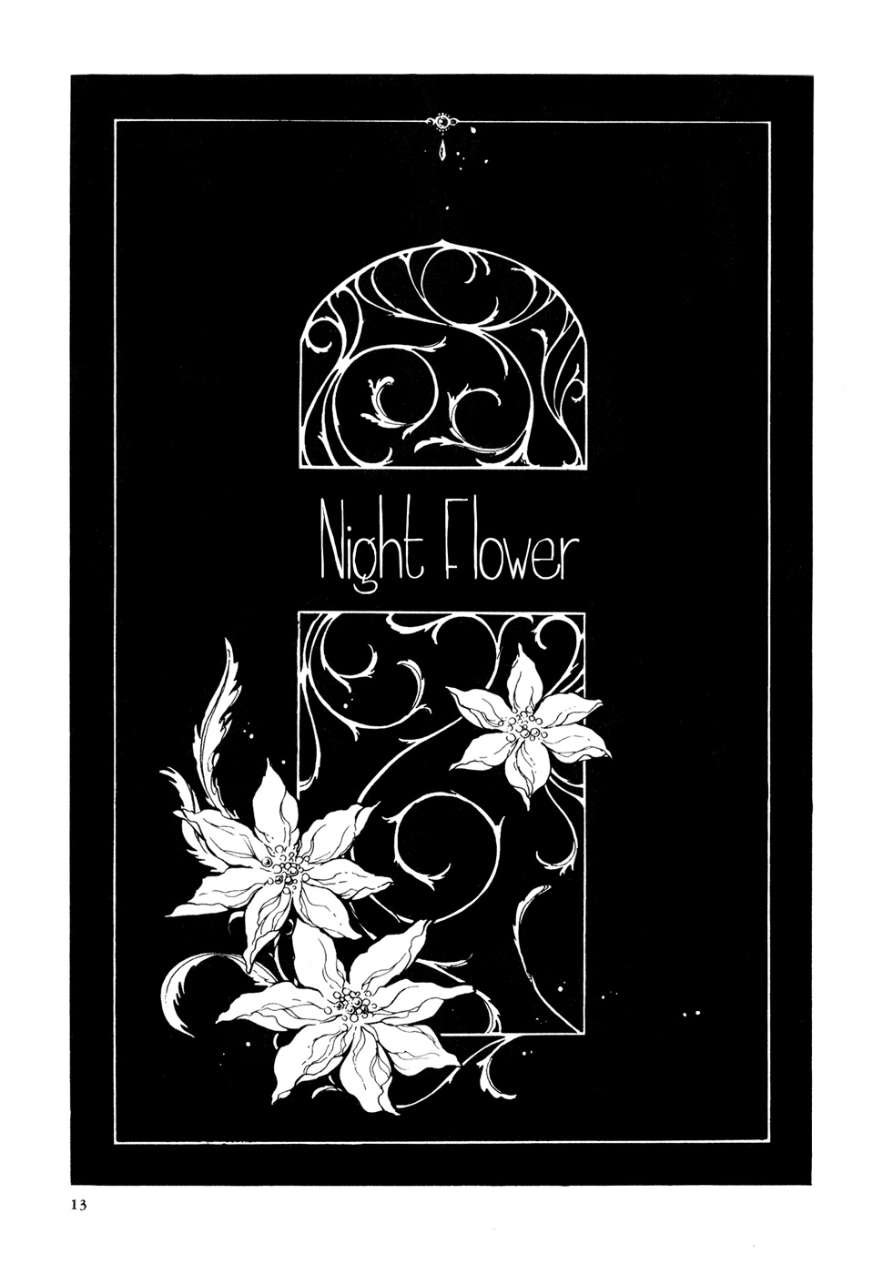 Night Flower manga cover
