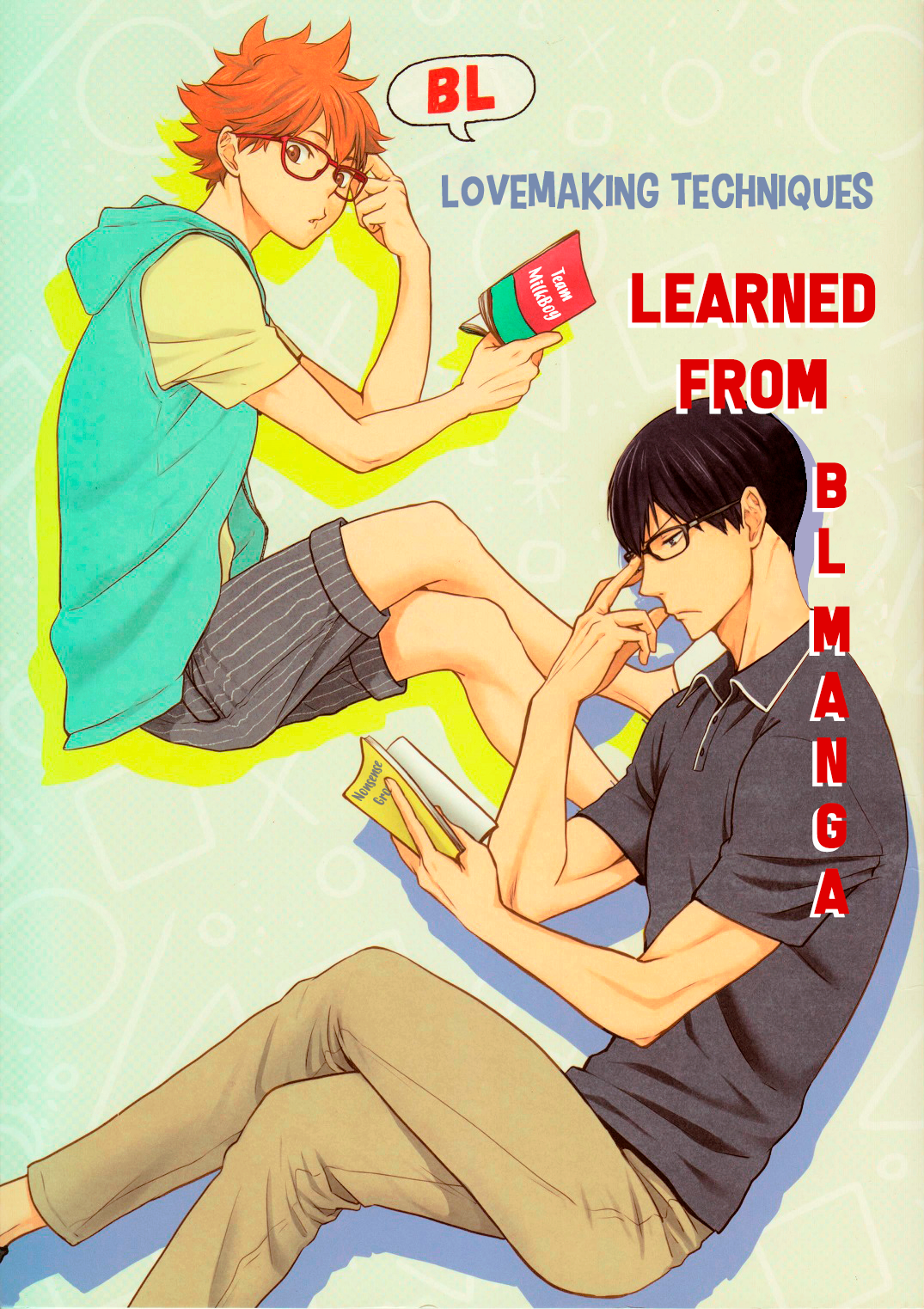 Haikyuu!! -Lovemaking Techniques Learned from BL Manga (Doujinshi) manga cover