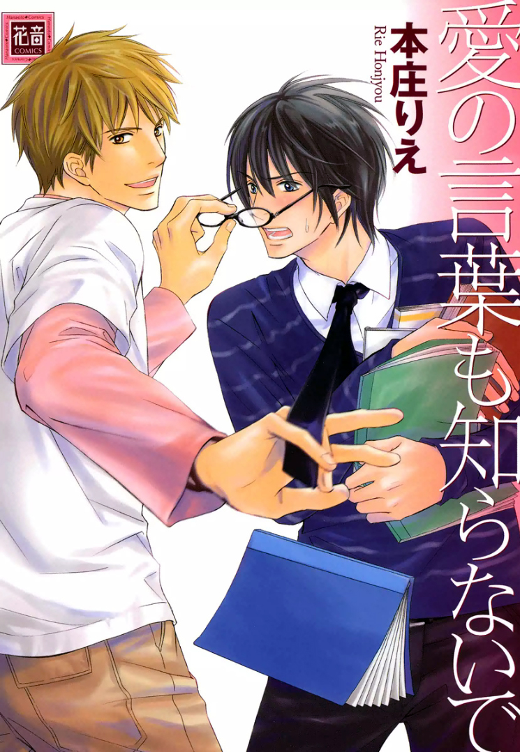 Ai no Kotoba mo Shiranaide manga cover