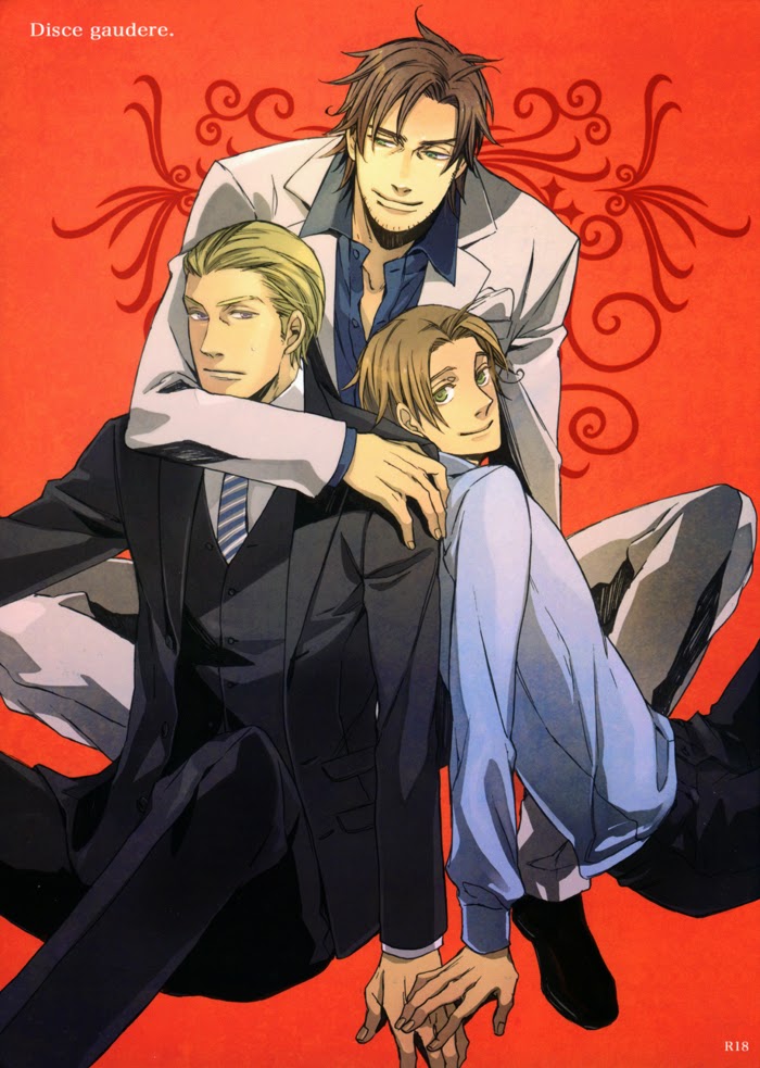 Hetalia – Disce Gaudere (Doujinshi) manga cover