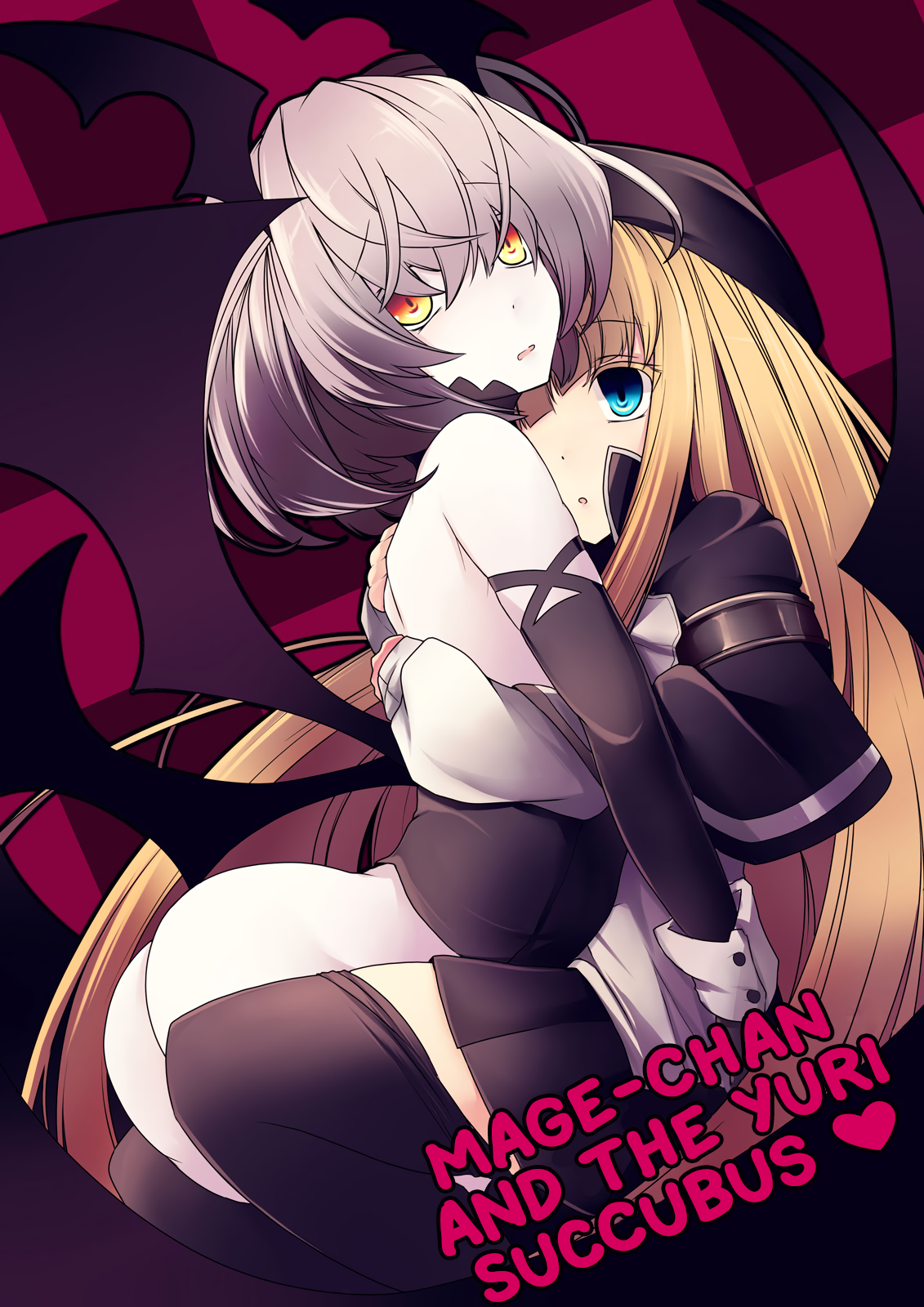 Mage-chan and the Yuri Succubus <3 manga cover