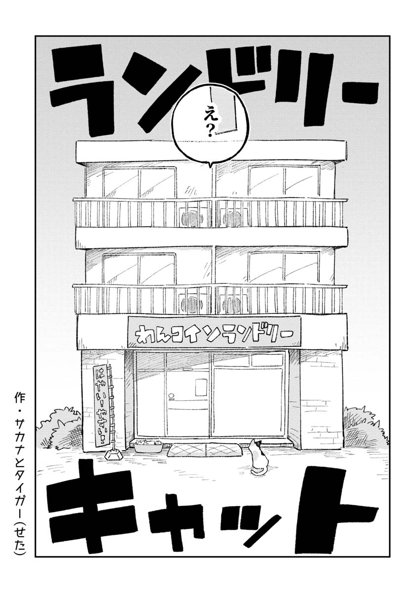 Laundry Cat manga cover