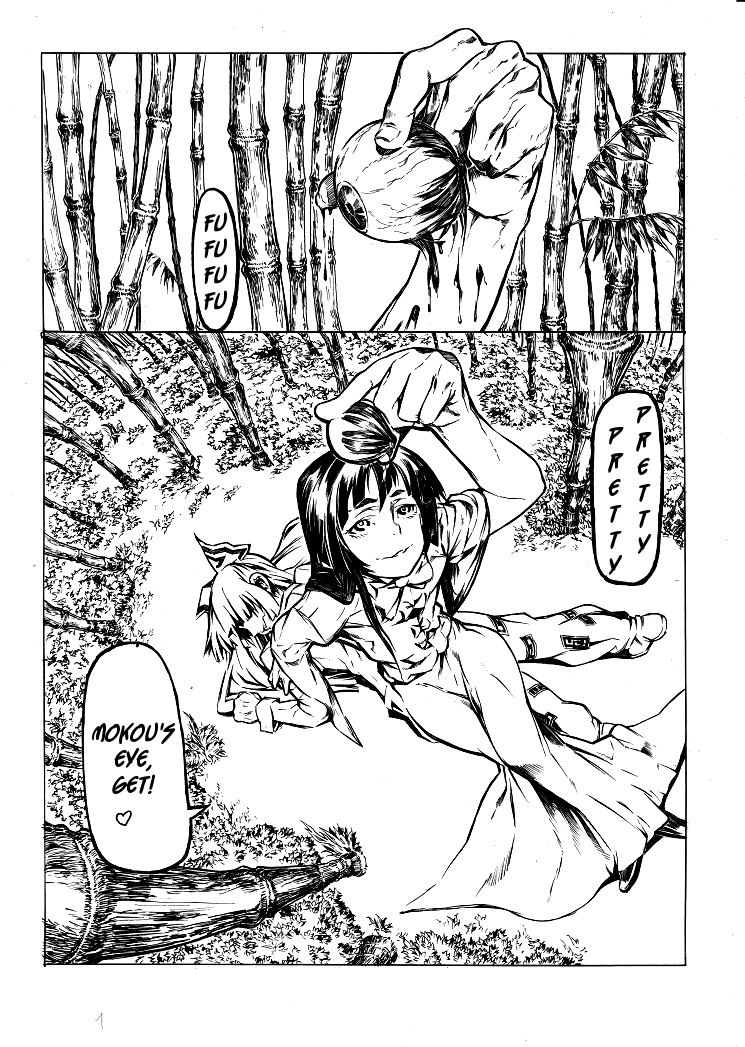 Touhou - Something Like KaguMoko 2 (Doujinshi) manga cover