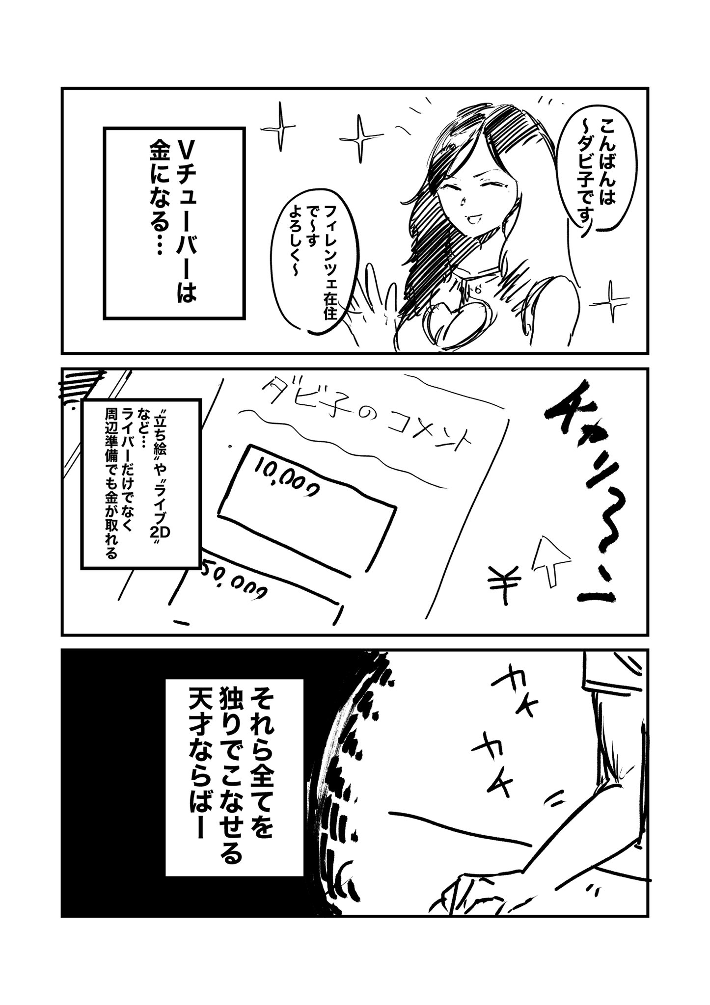 Leonardo da Vinci Became A VTuber manga cover