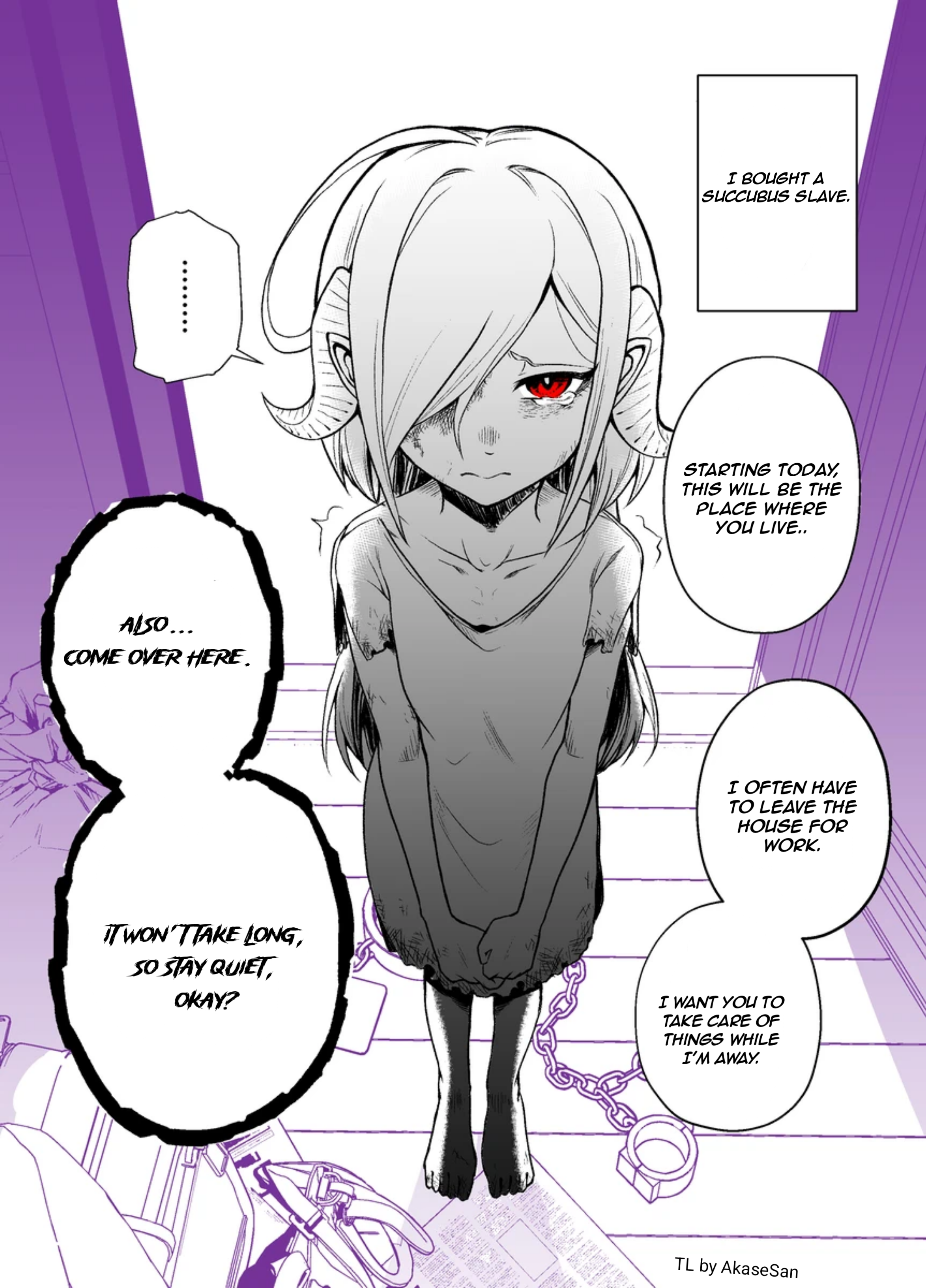 Everyday Life with a Succubus Slave (Fan Colored) manga cover