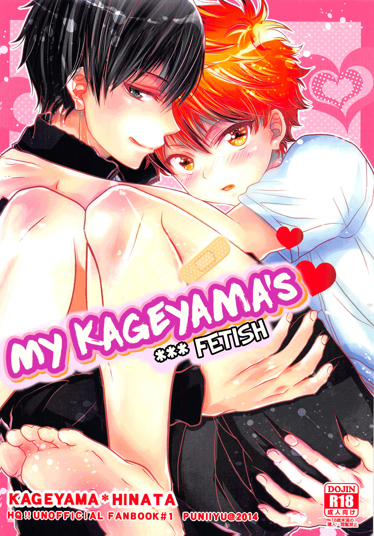 Haikyuu!! - My Kageyamas *** Fetish! (Doujinshi) manga cover