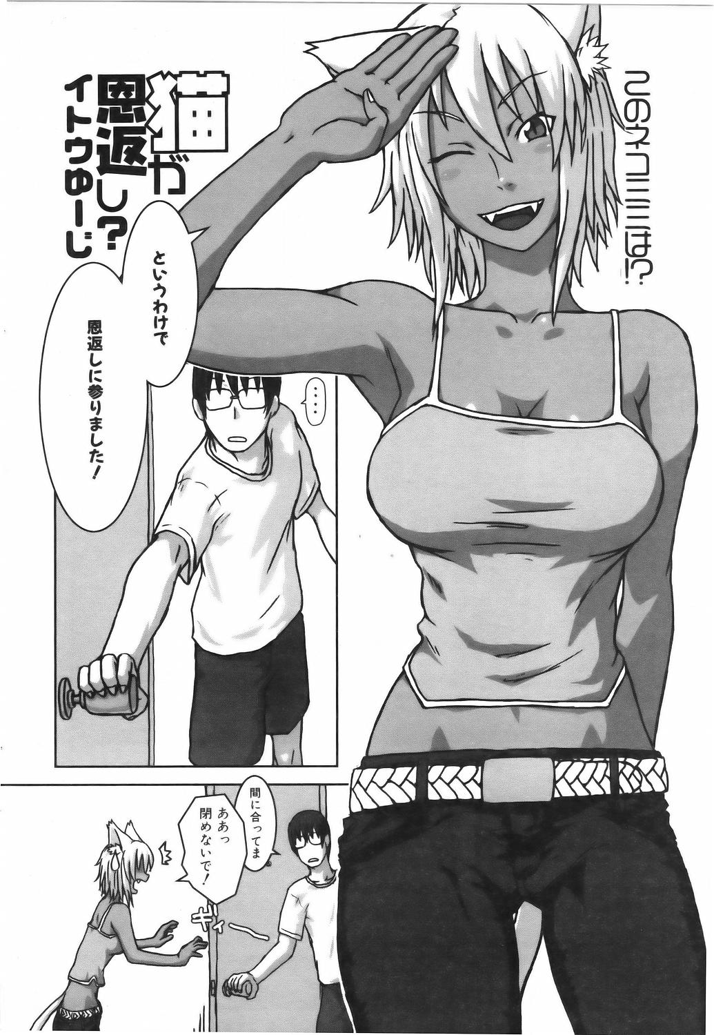 Neko ga Ongaeshi? manga cover