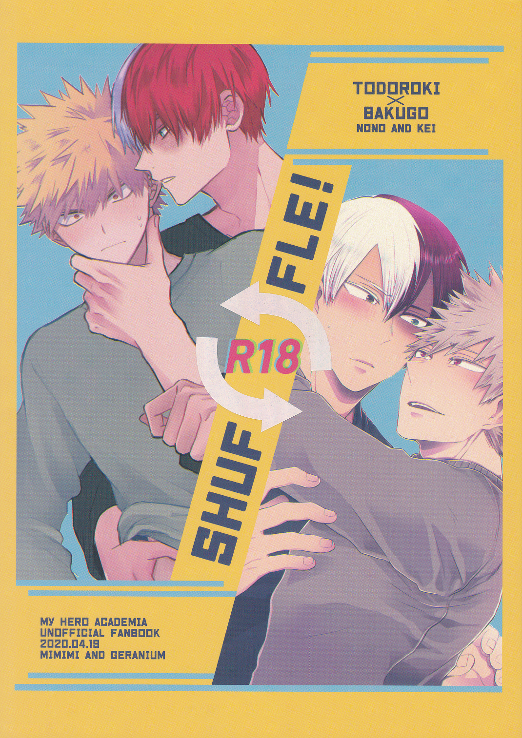 My Hero Academia - SHUFFLE! (Doujinshi) manga cover