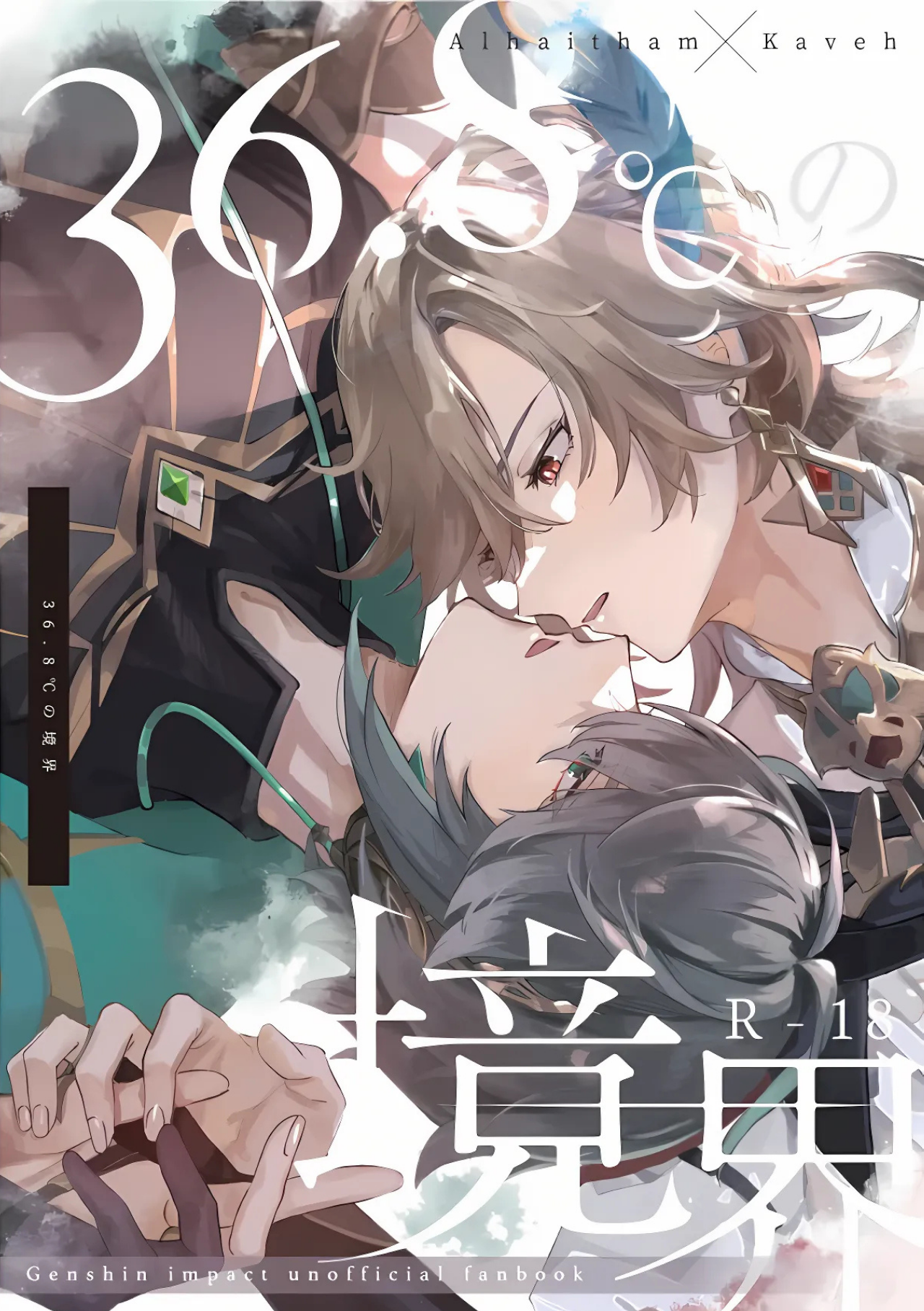 Genshin Impact - 36.8°C no Kyoukai (Doujinshi) manga cover