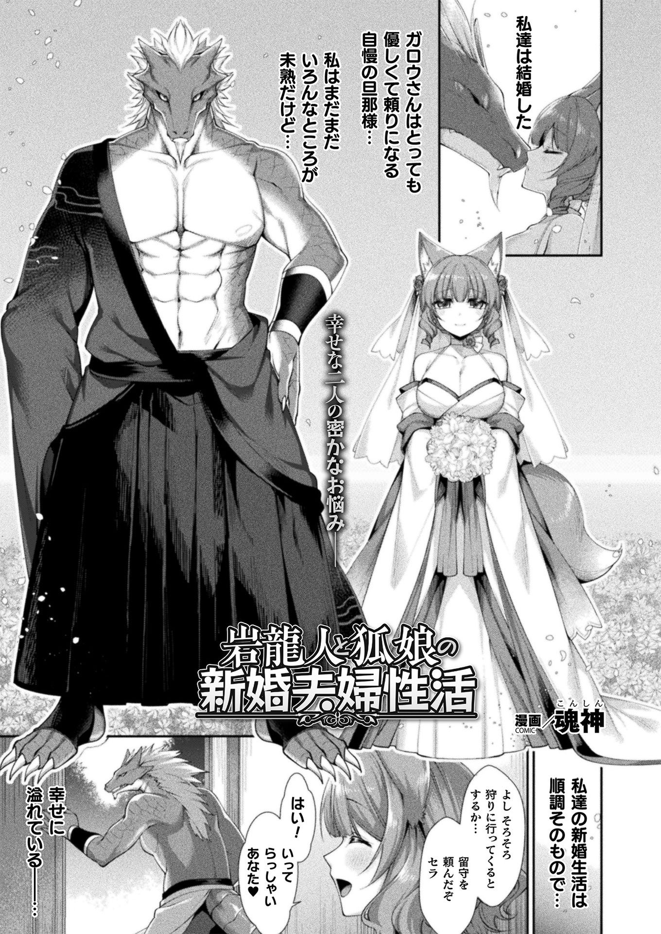 The Geo-Dragonkin and His Newly-Wed Fox Girl Wife manga cover