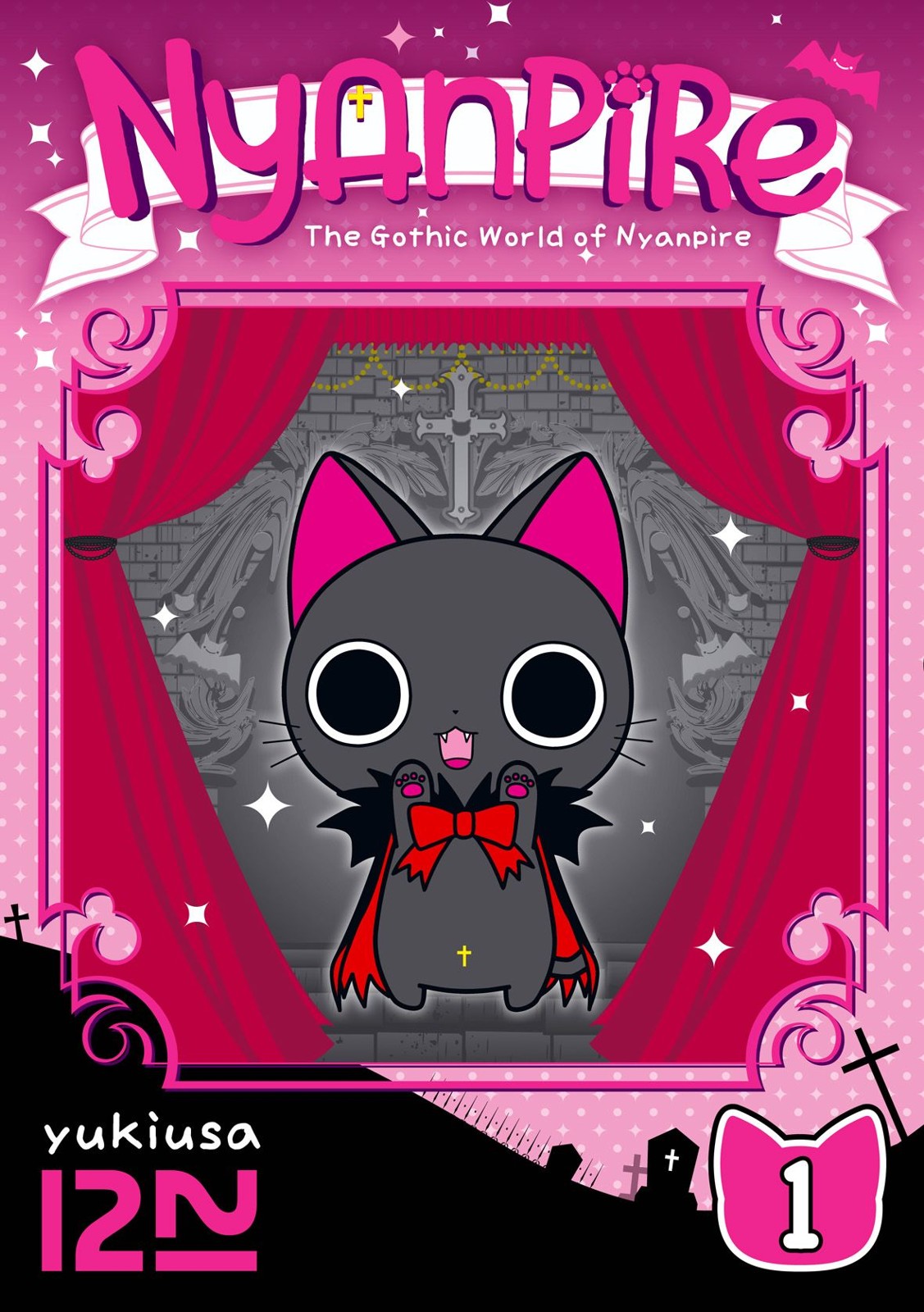 The Gothic World of Nyanpire manga cover
