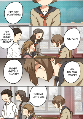 A Story About a Girl Who Developed Selective Mutism manga cover