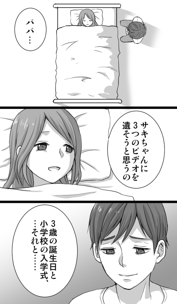 Three Video Messages manga cover
