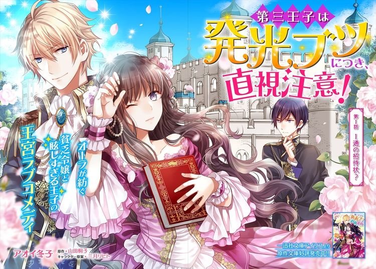 The Prince Is Too Dazzling, Dont Look at Him Directly! manga cover