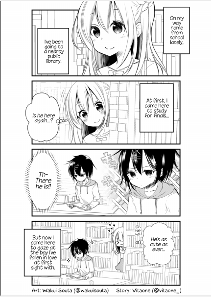 A Girl Falls In Love With a Boy manga cover