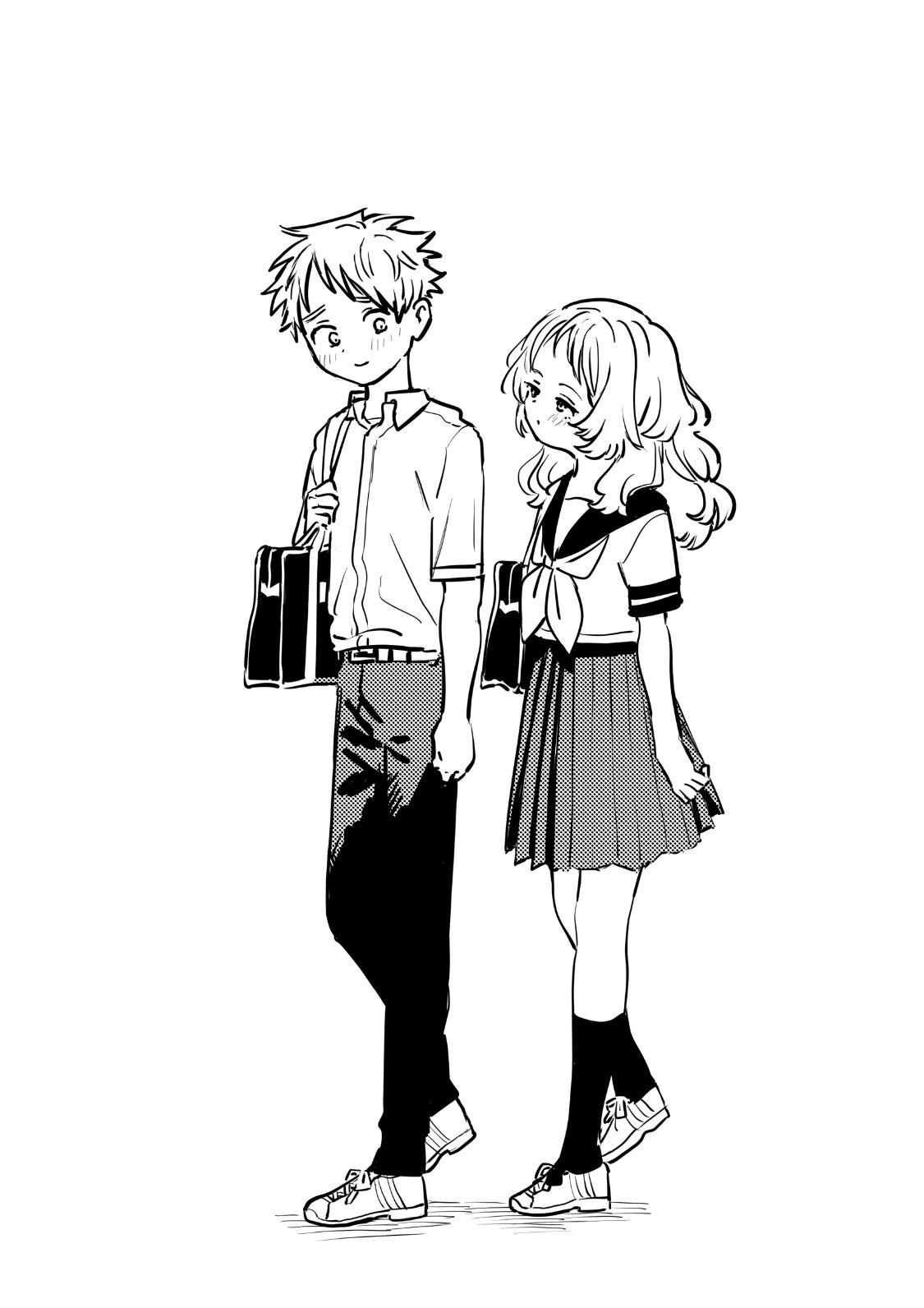 The Girl I Like Forgot Her Glasses (Pre-Serialization) manga cover