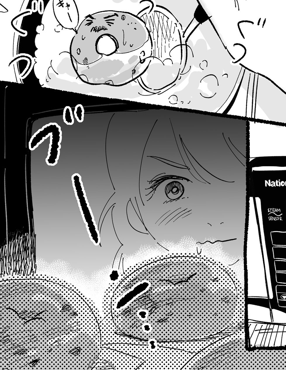A Story About Making Bagels Out of an Infuriating Boss manga cover