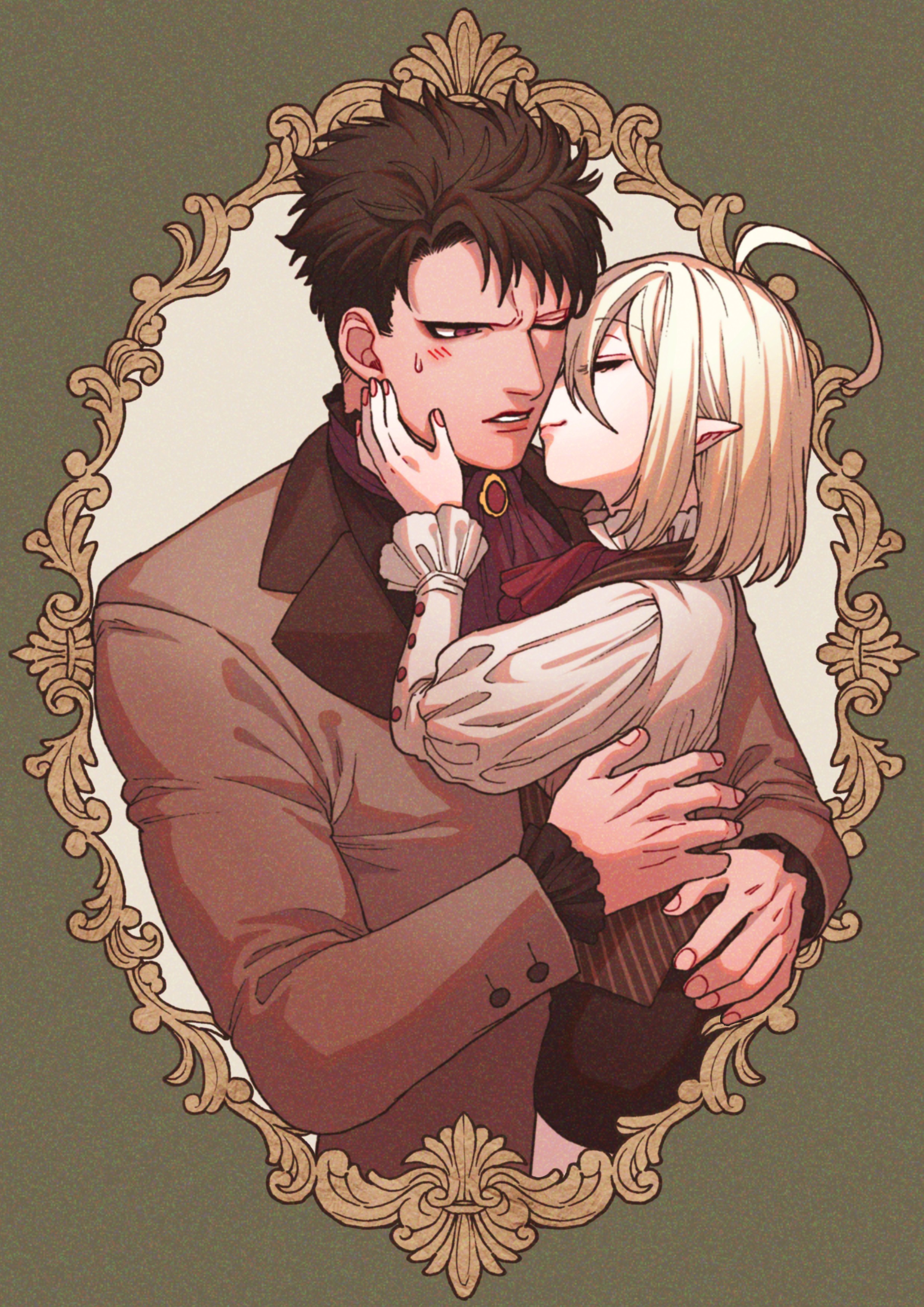 Vampire x Human BL manga cover