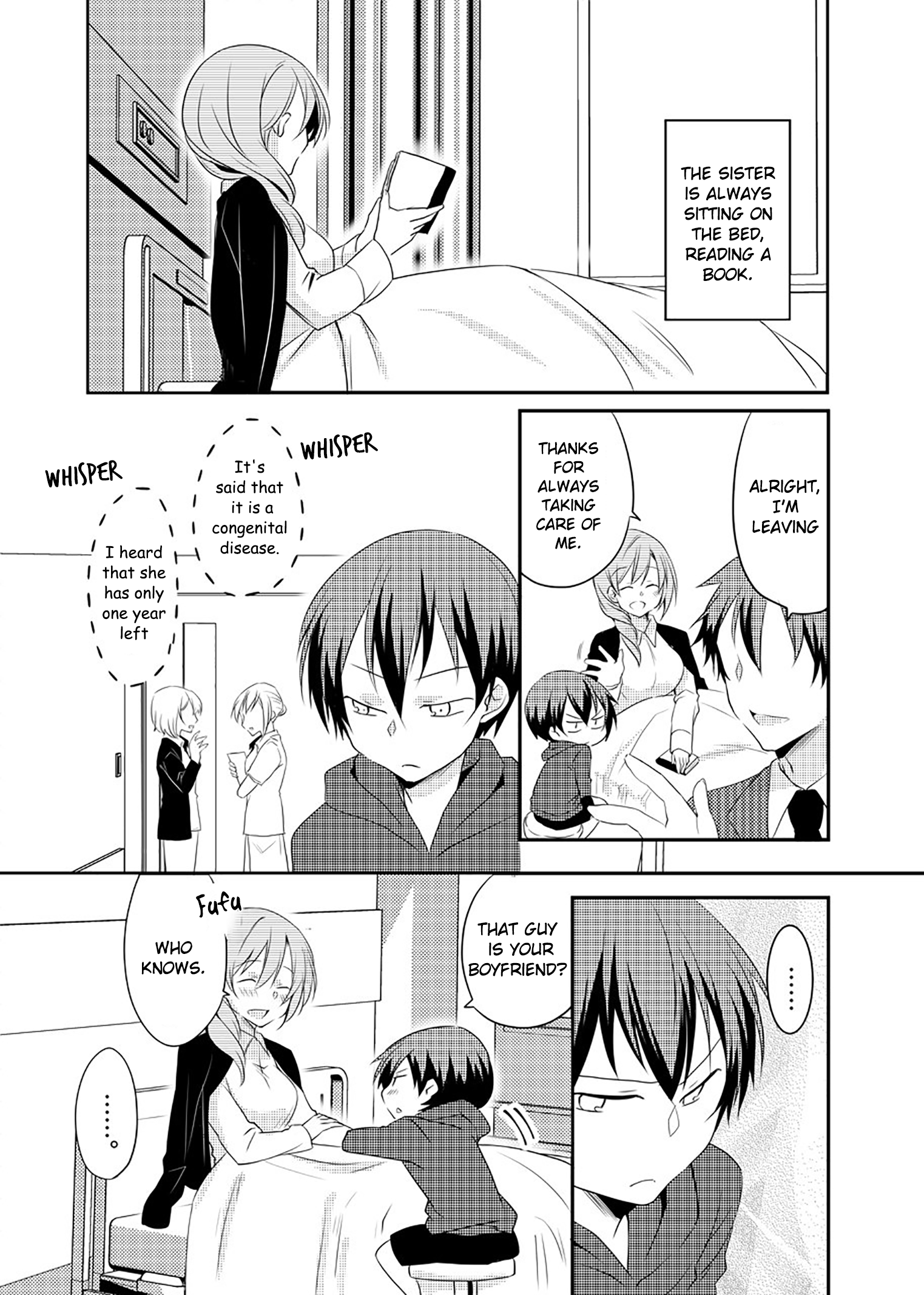 A Story with Happy Ending manga cover