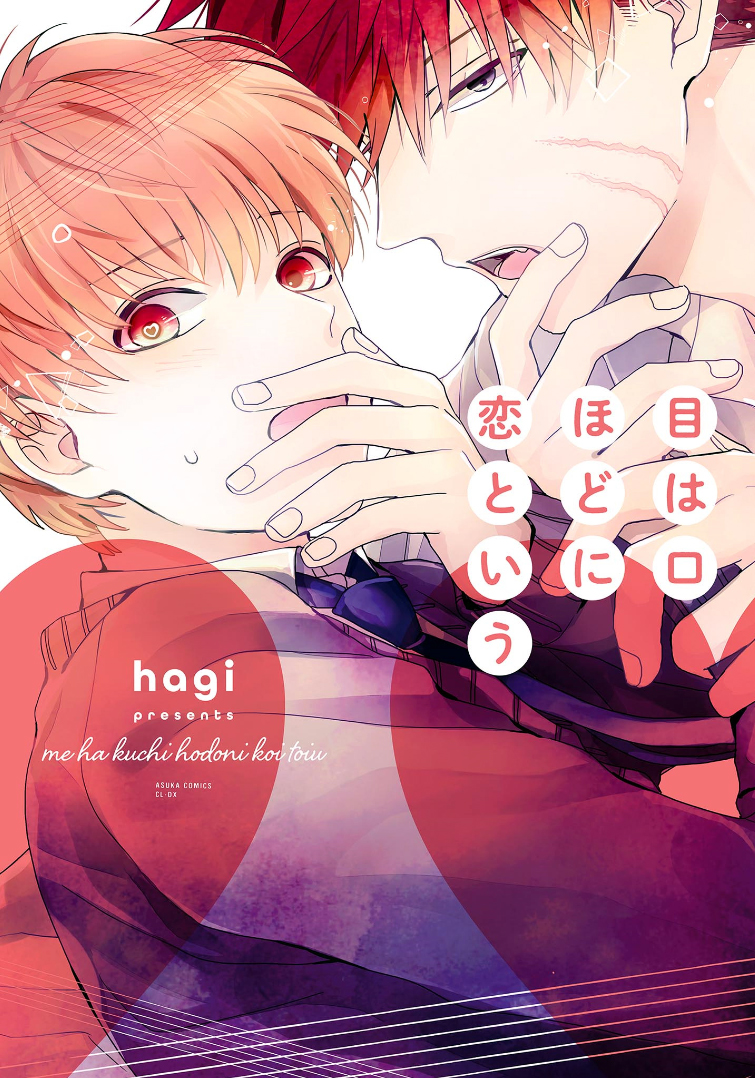 Me wa Kuchi Hodo ni Koi to Iu manga cover
