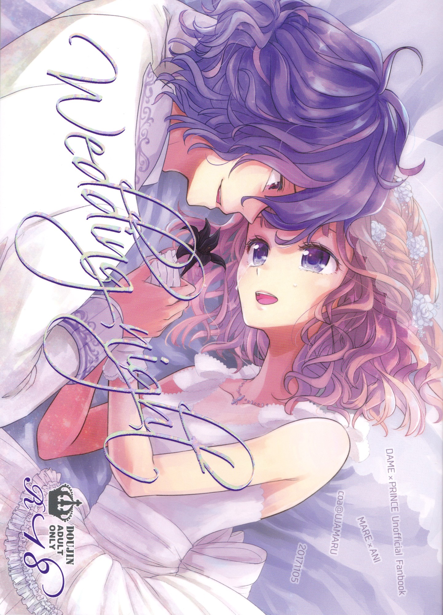 DAME x PRINCE - Wedding night (Doujinshi) manga cover