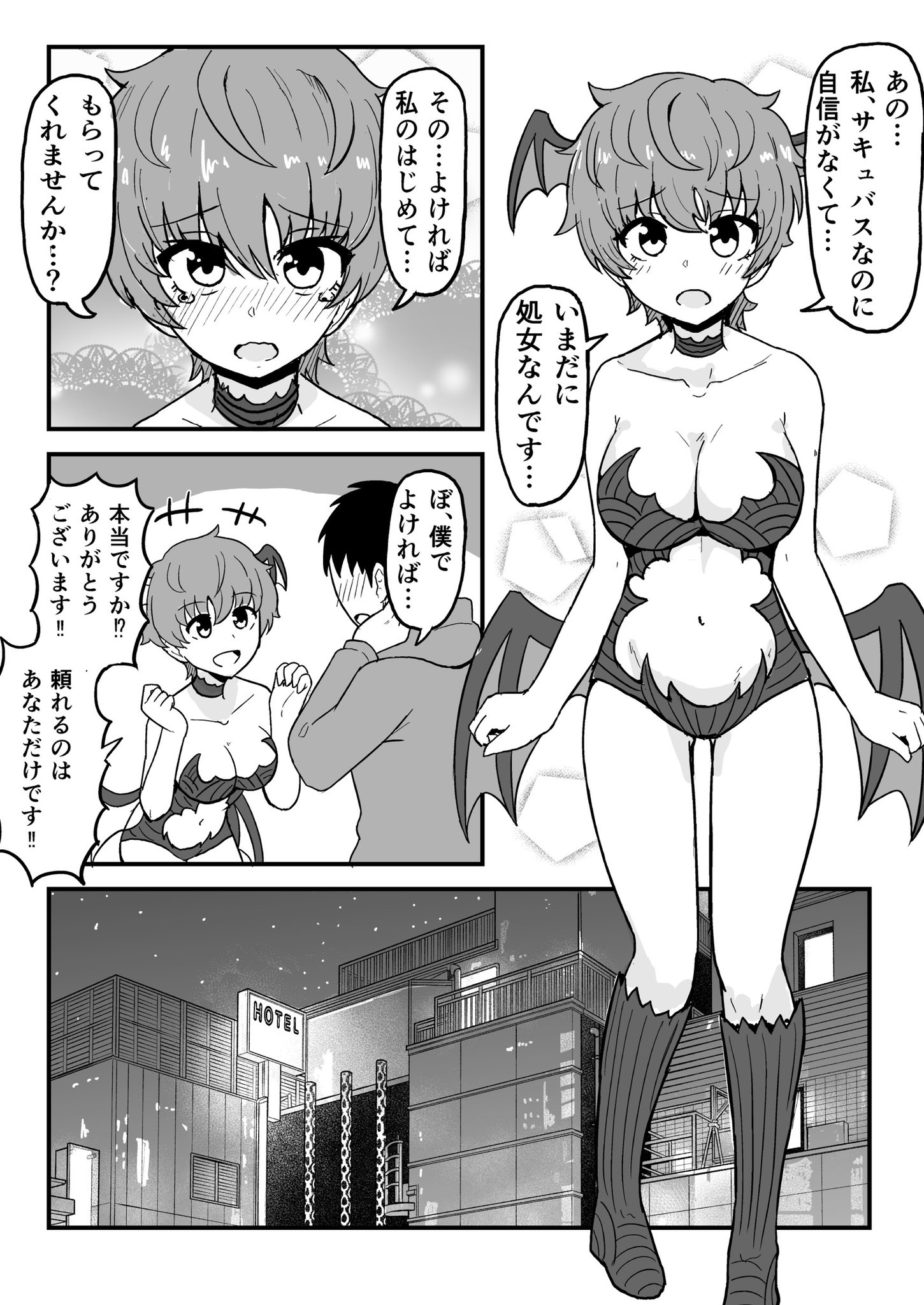 Virgin Succubus manga cover