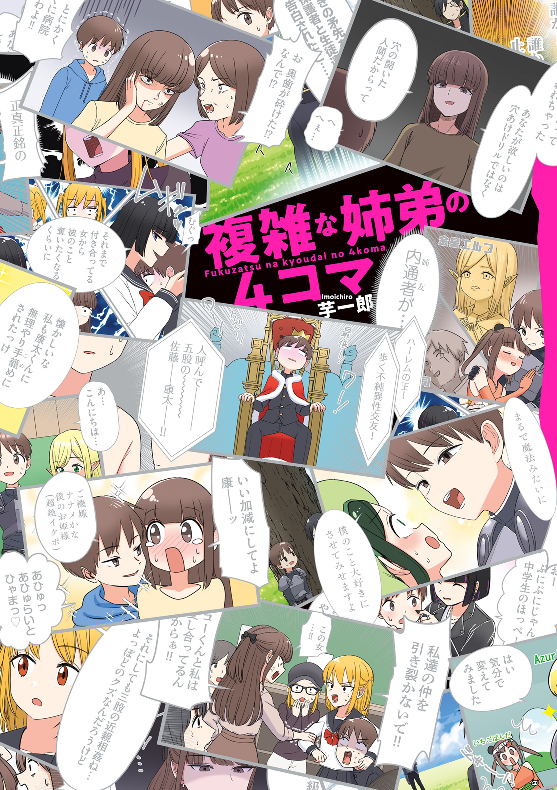 Fukuzatsu na Kyoudai no 4koma manga cover
