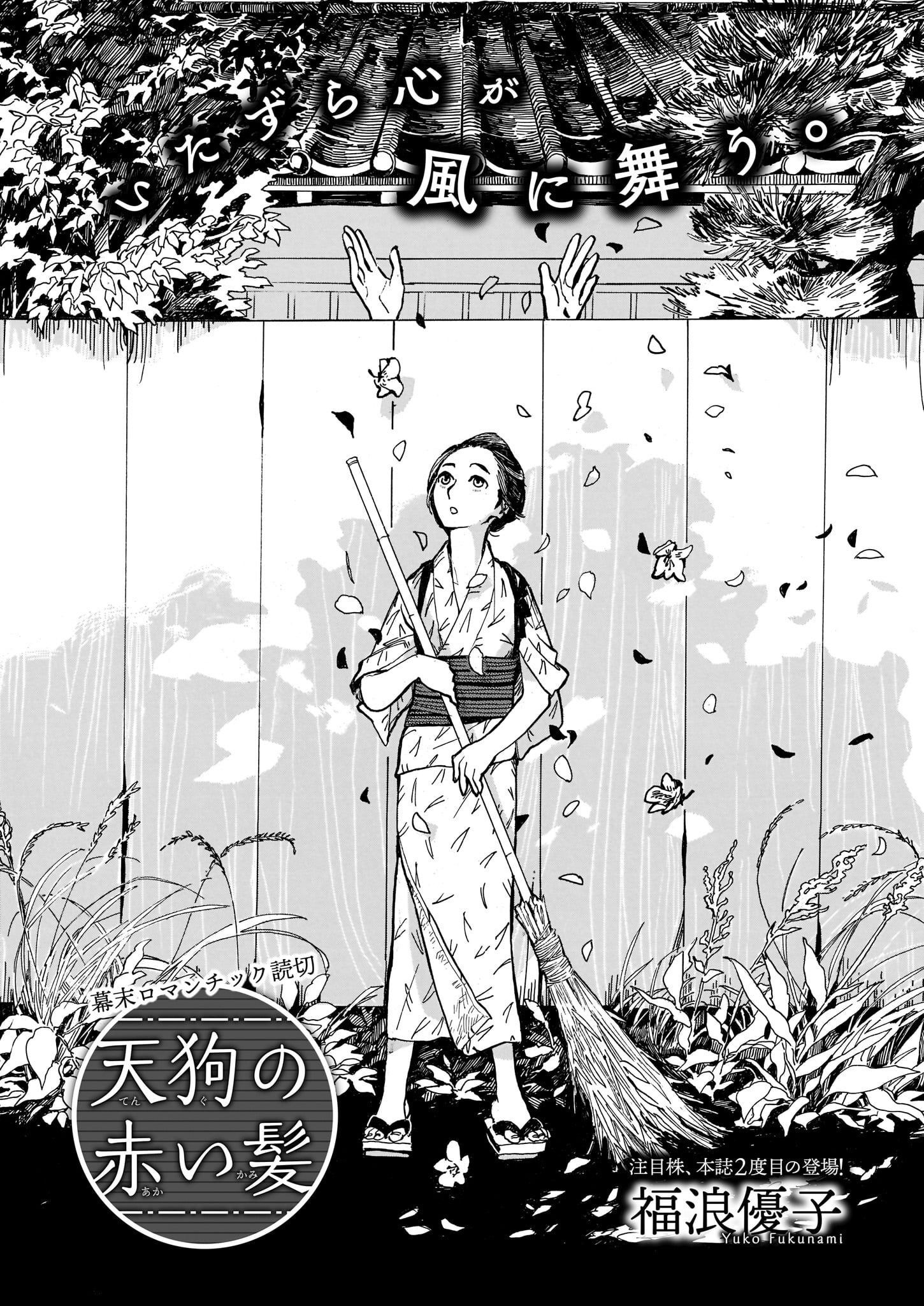 Tengu no Akai Kami manga cover