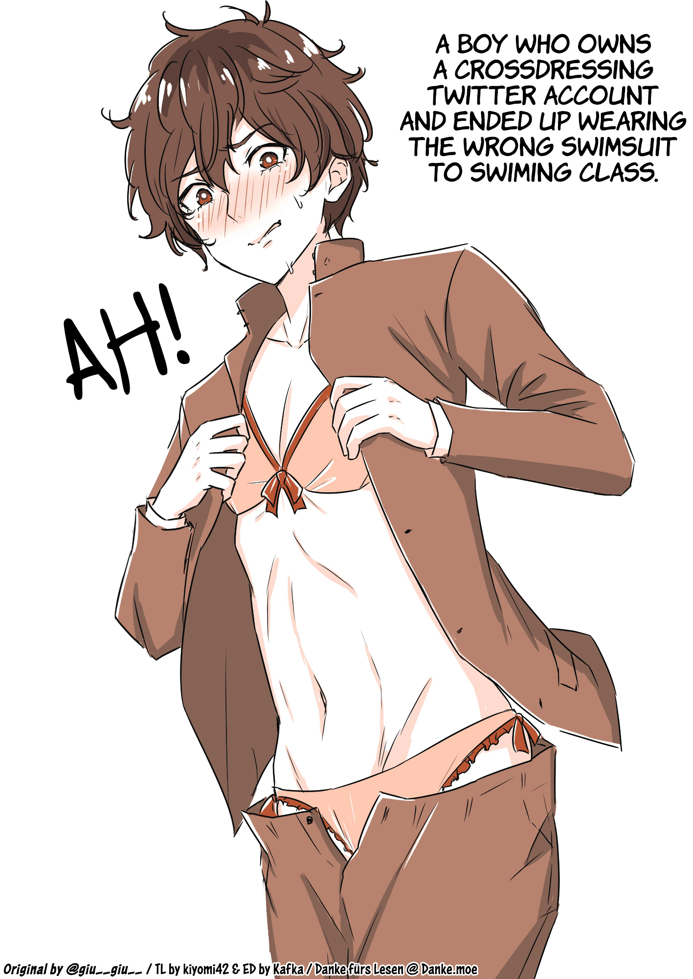 An Image Thats Relatable for Crossdressing Boys manga cover