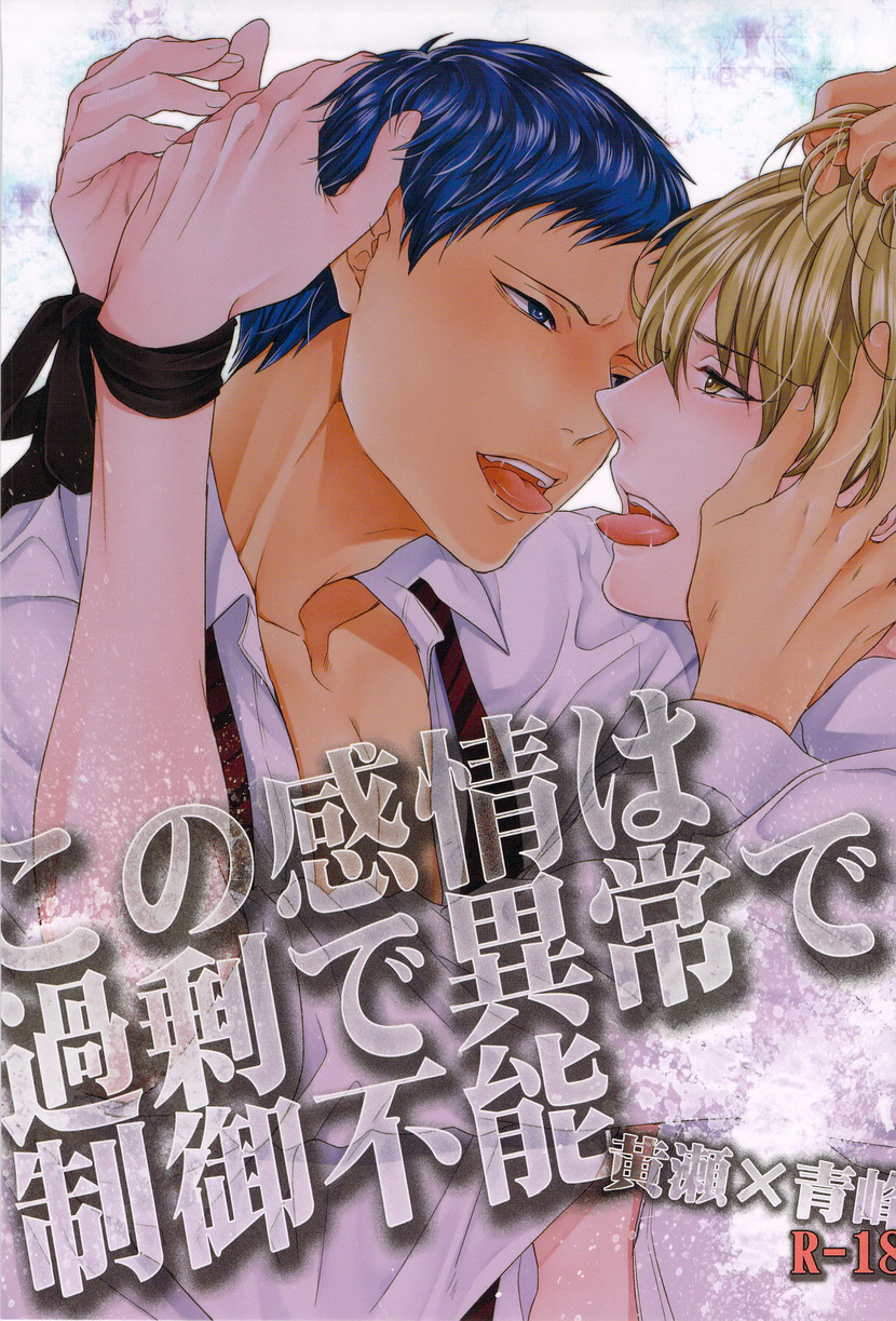 Kuroko no Basket - Kono Kanjou wa Kajou de Ijou de Seigyofunou (Doujinshi) manga cover
