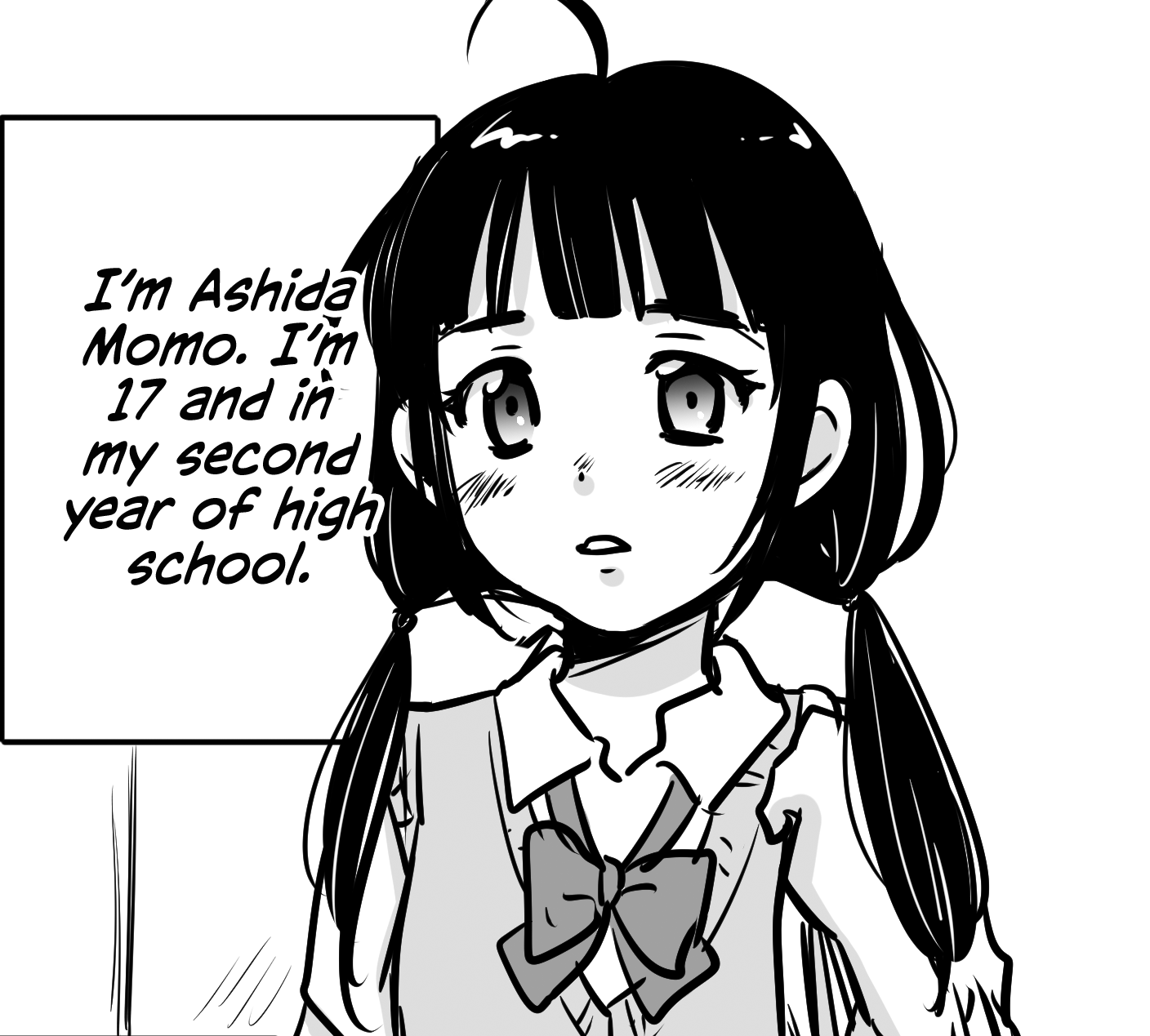 Momo-chan no Hito ni wa Ienai Nayami manga cover