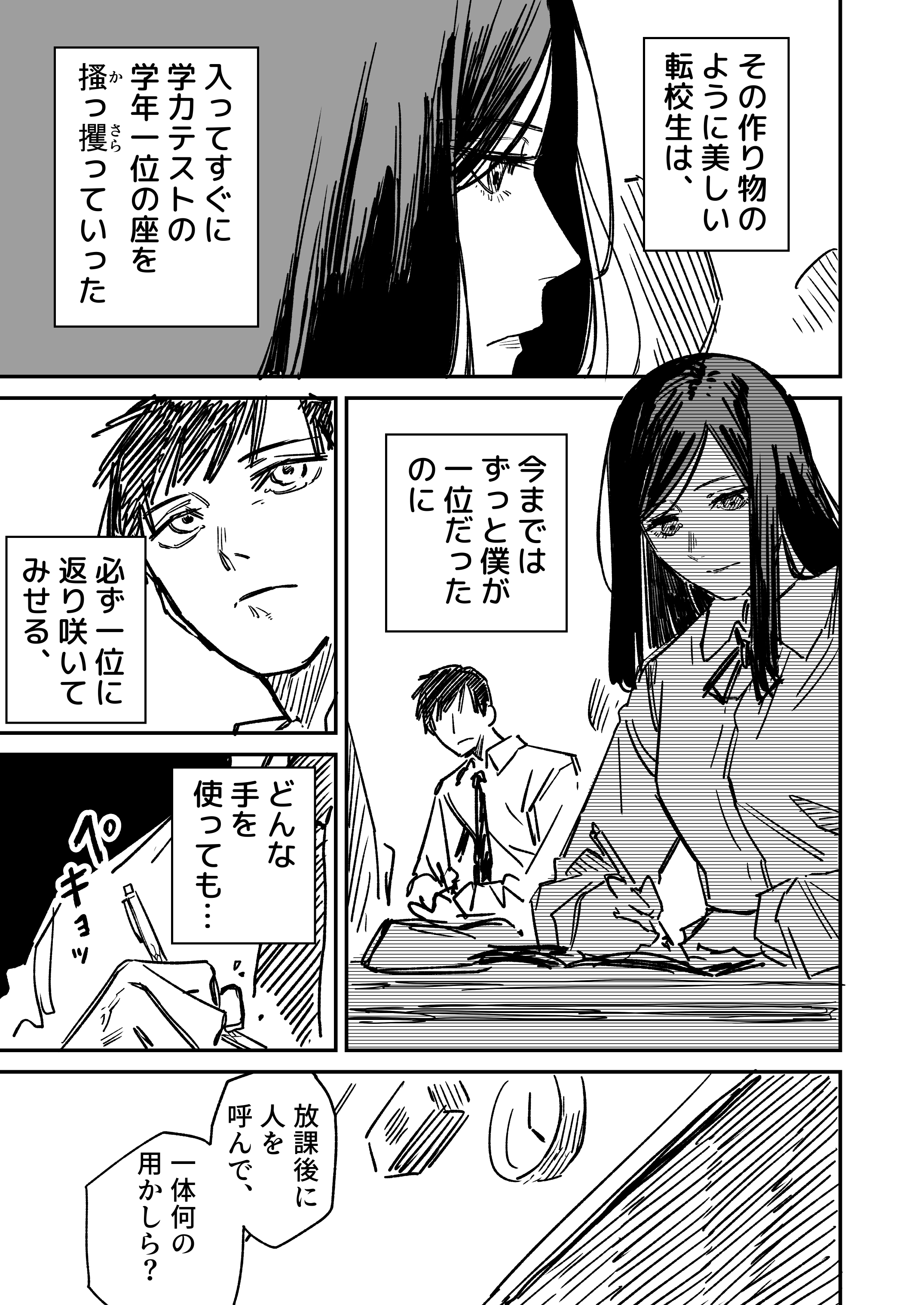 The Transfer Student at the Top of the Class manga cover