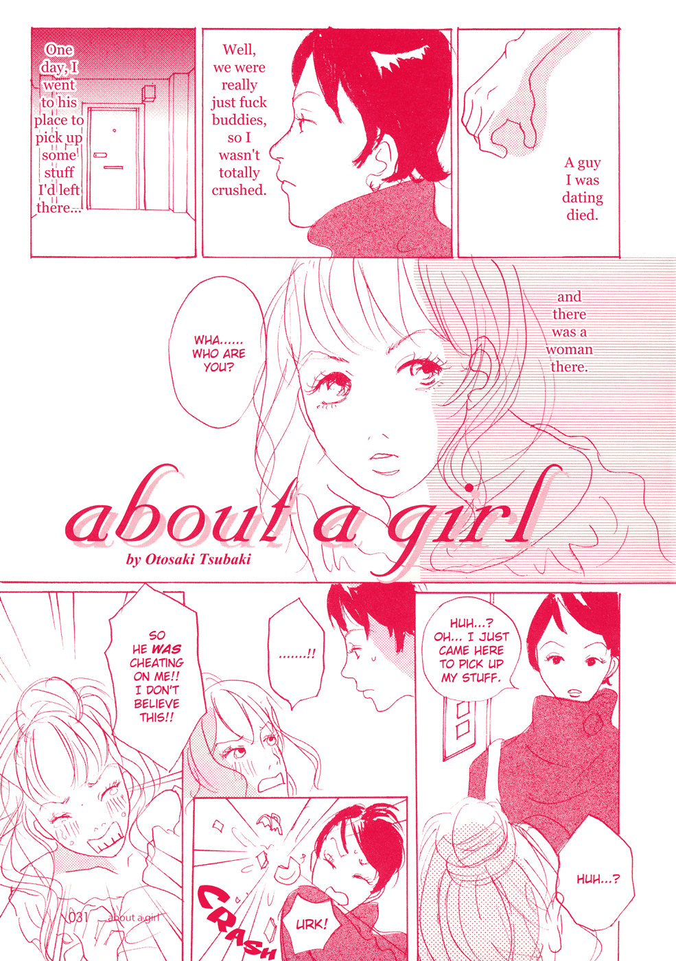 About a Girl manga cover