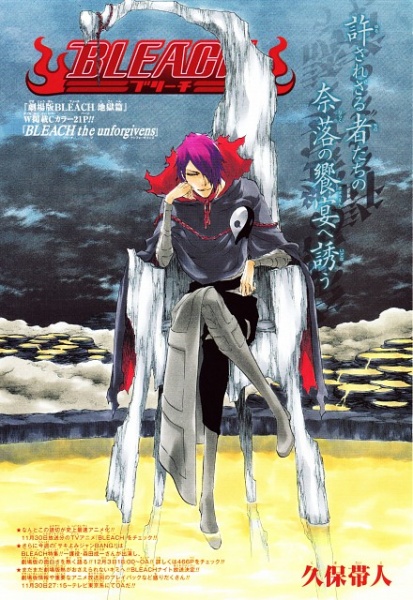 BLEACH the unforgivens manga cover