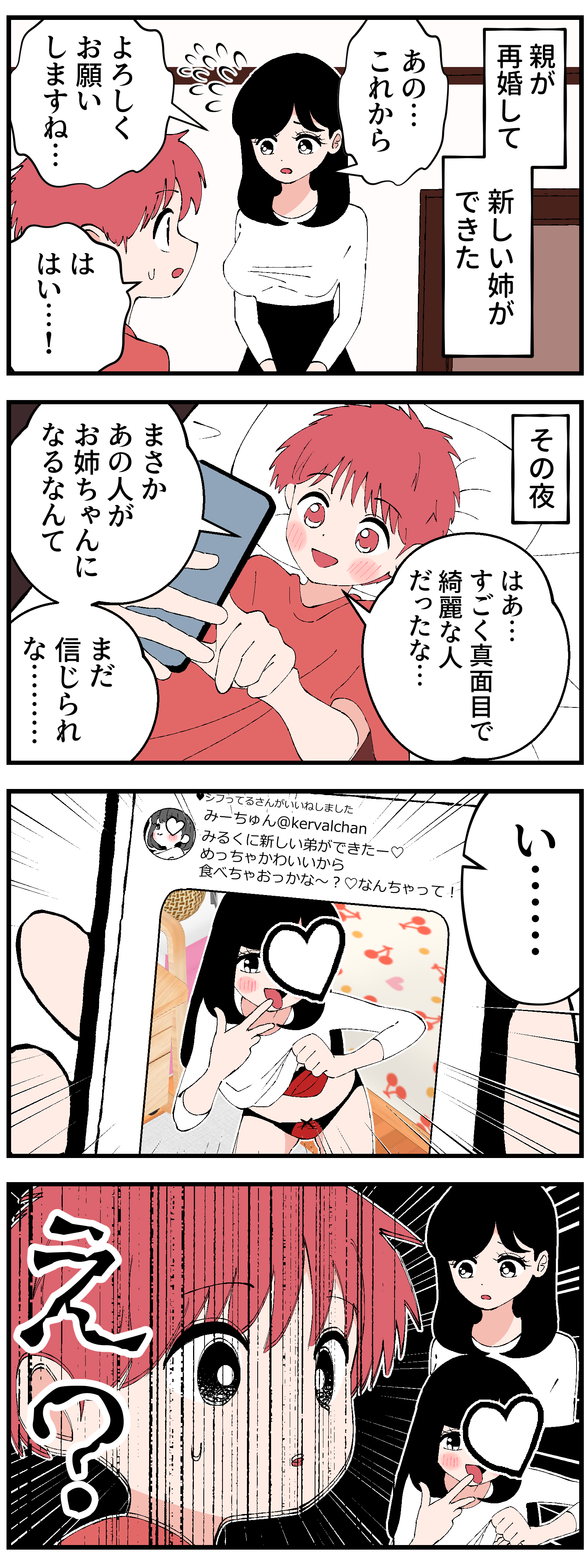 My Big Sis has a Hidden Side... manga cover