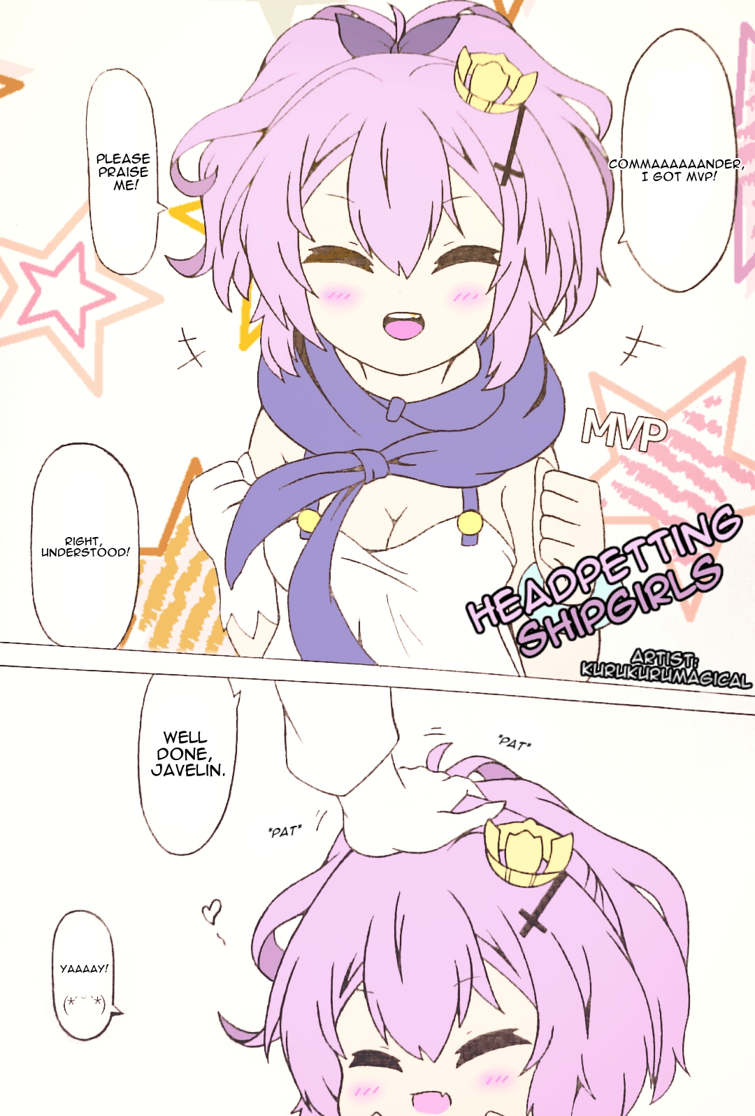 Azur Lane - Headpetting Shipgirls (Doujinshi) manga cover