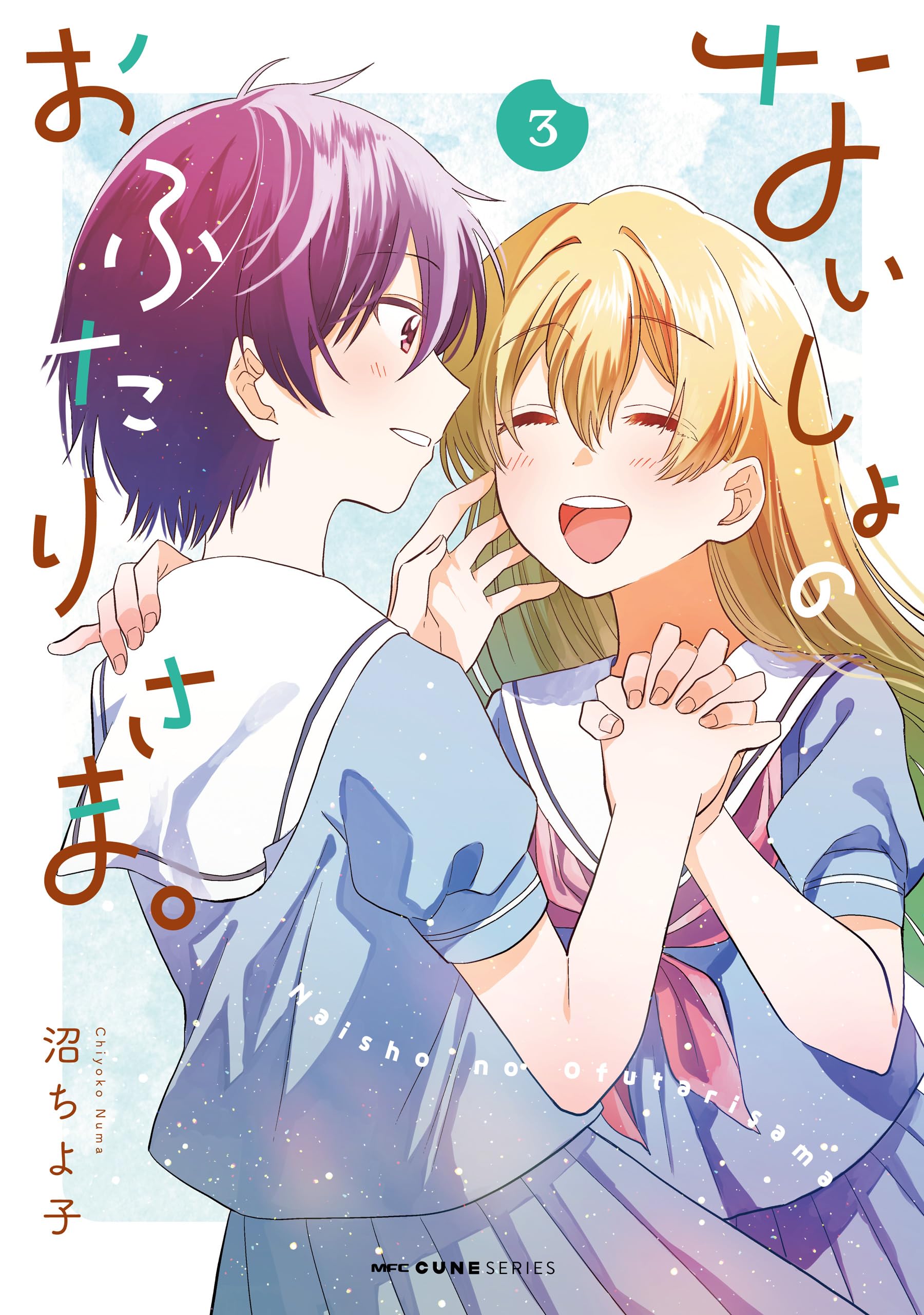 Naisho no Ofutarisama. manga cover
