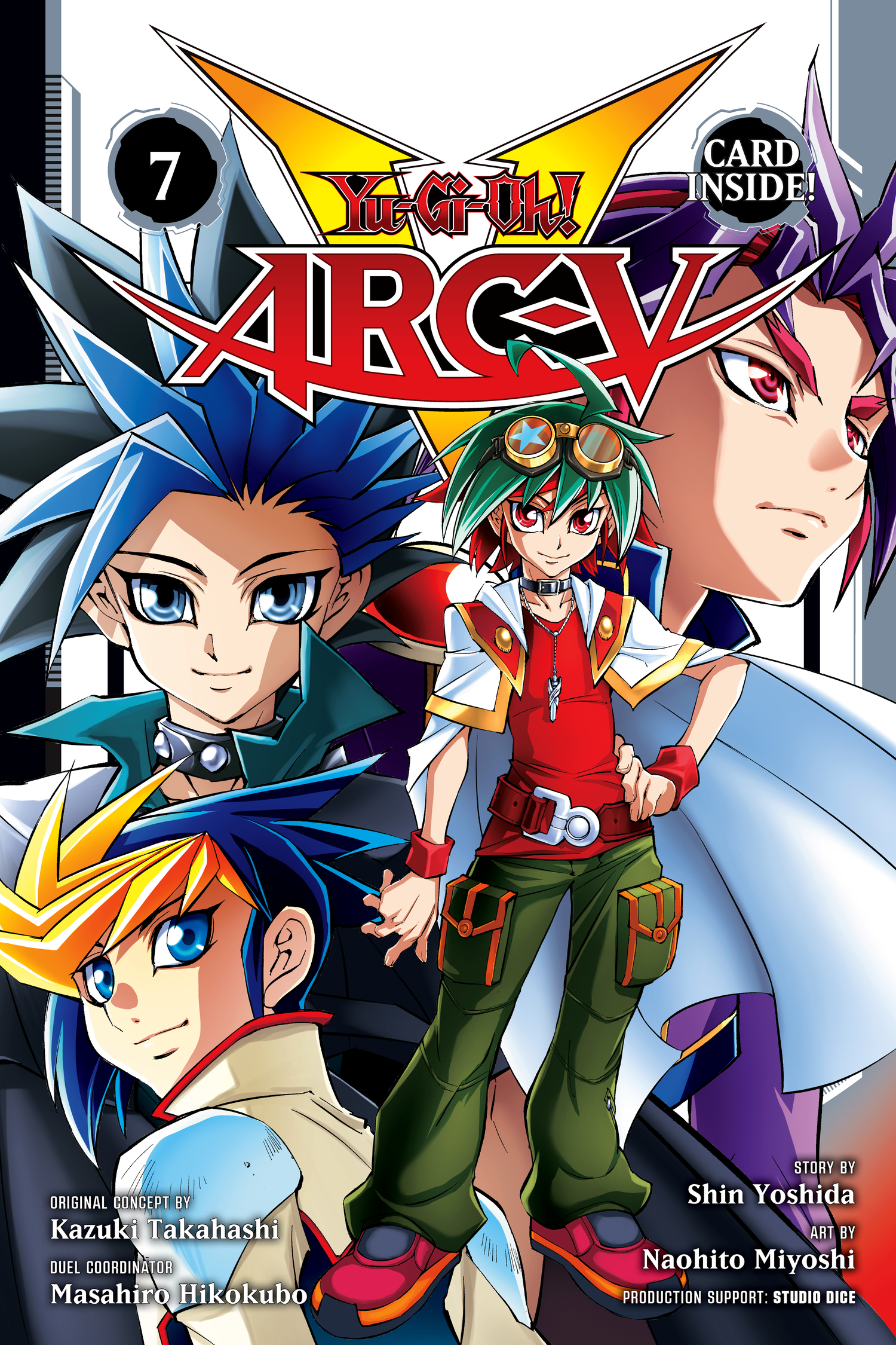 Yu-Gi-Oh! Arc-V manga cover