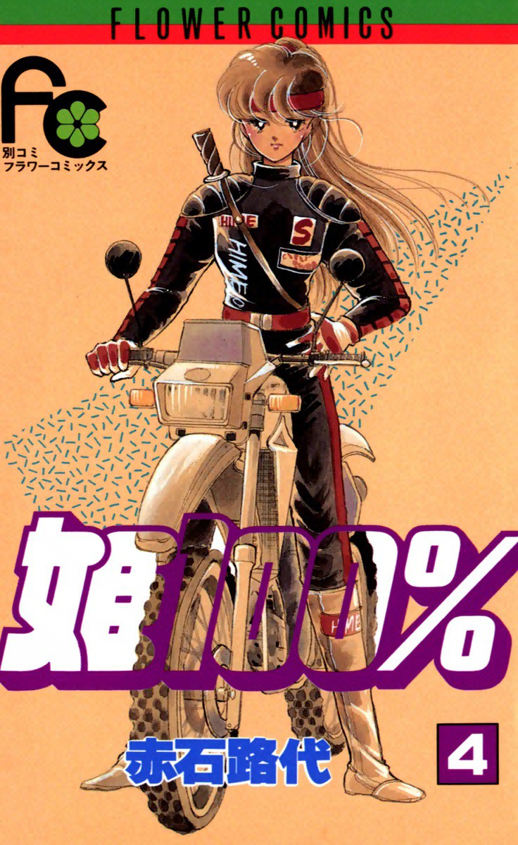Hime 100% manga cover