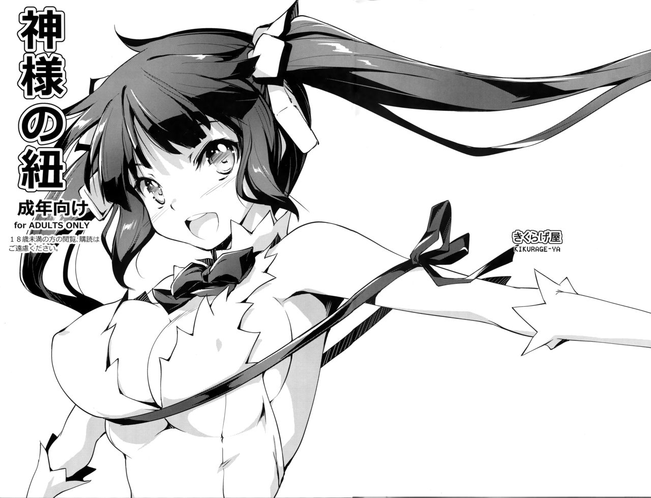 Dungeon ni Deai o Motomeru no wa Machigatteiru Darou ka - Kami-sama no Himo (Doujinshi) manga cover